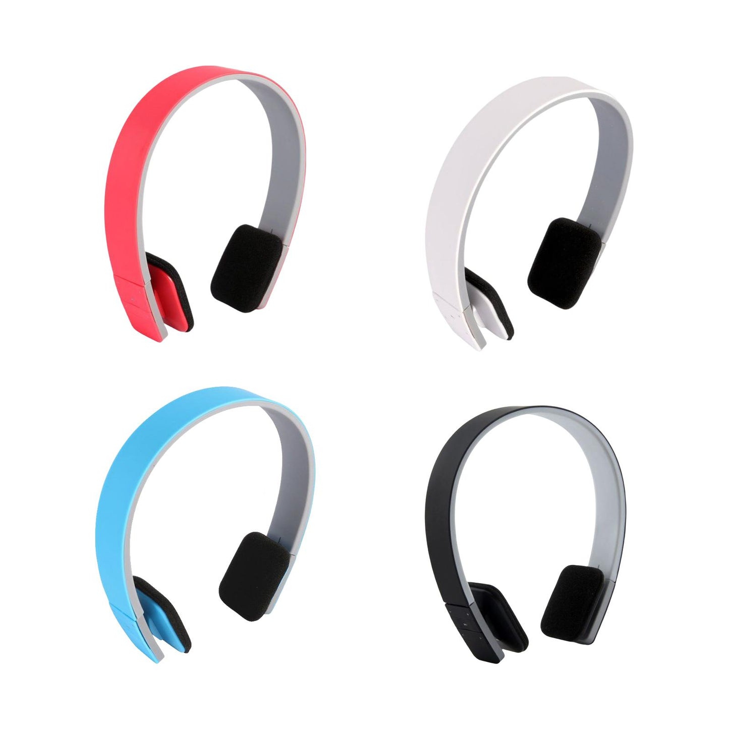 Stereo Gaming Headsets Built in Mic Adjustable Headband for PC Office Home black