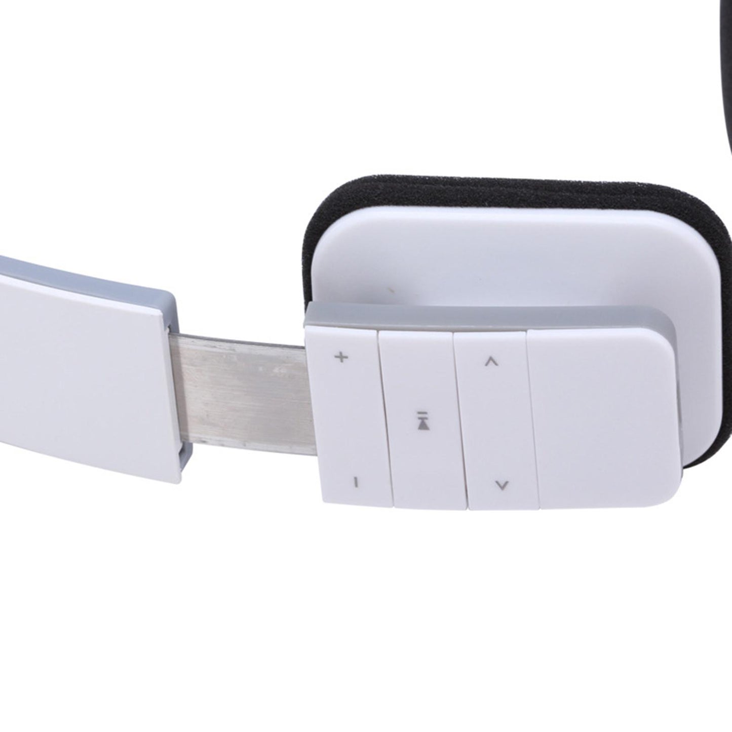 Stereo Gaming Headsets Built in Mic Adjustable Headband for PC Office Home white