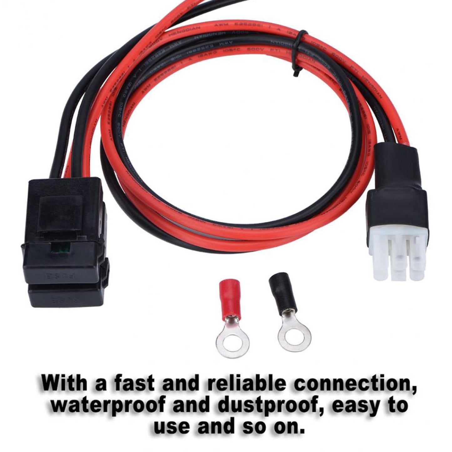 Power Supply Cable Cord Short Wave 1M/3.3ft for Yaesu IC-706 IC-78 Replaces