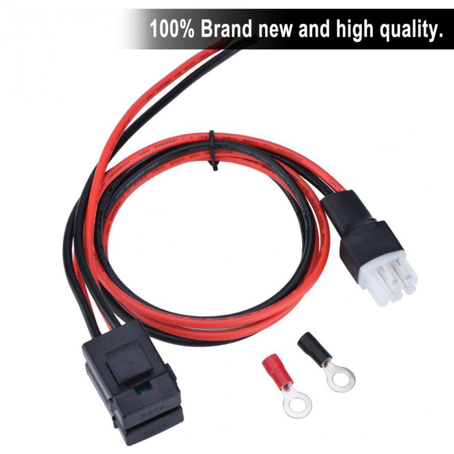 Power Supply Cable Cord Short Wave 1M/3.3ft for Yaesu IC-706 IC-78 Replaces