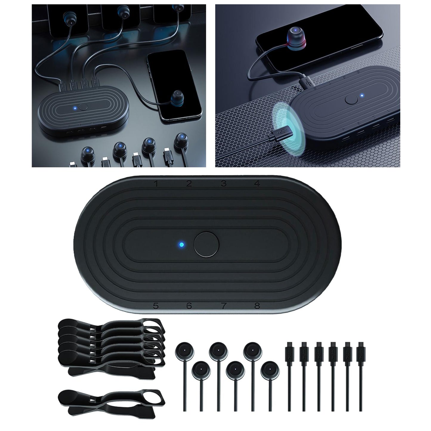 Touch Screen Auto Clicker 8 in 1 for Games Live Broadcast 1 Device 6 Clicker