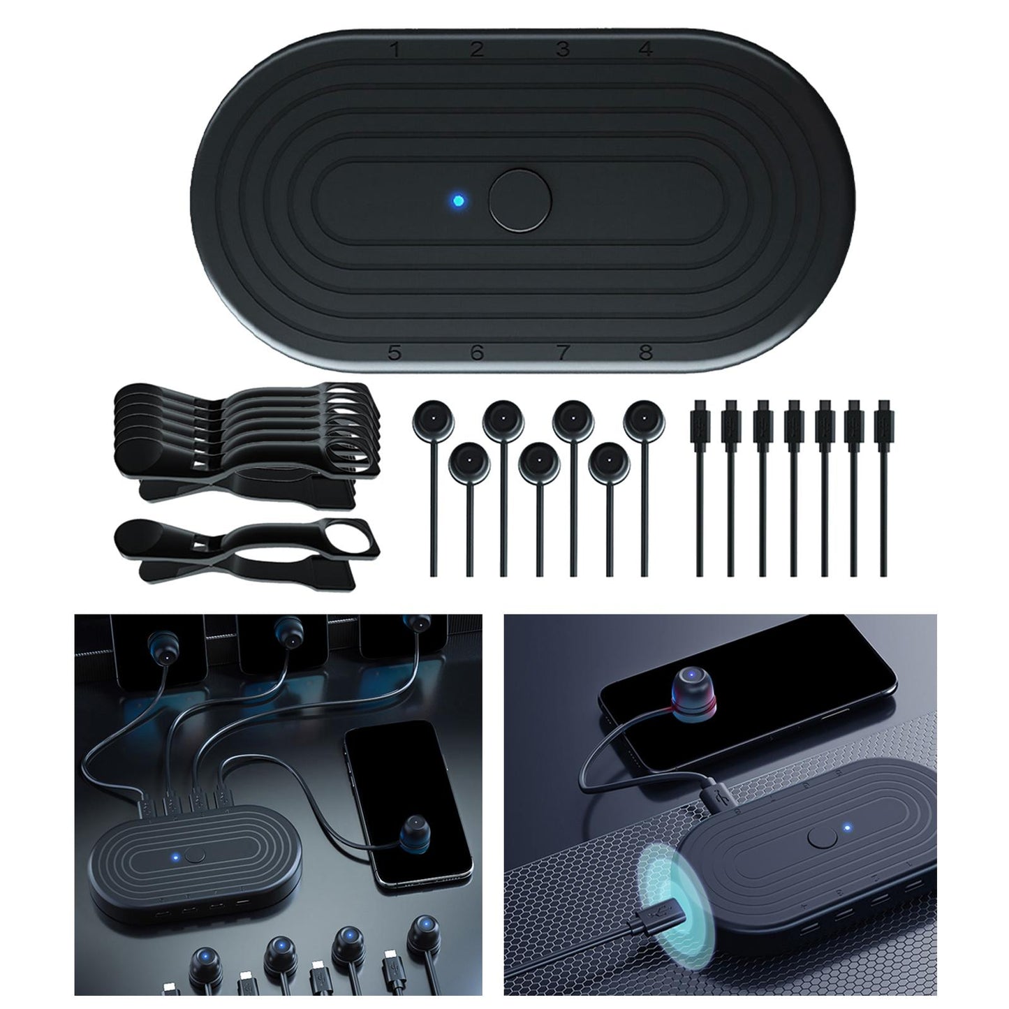 Touch Screen Auto Clicker 8 in 1 for Games Live Broadcast 1 Device 7 Clicker