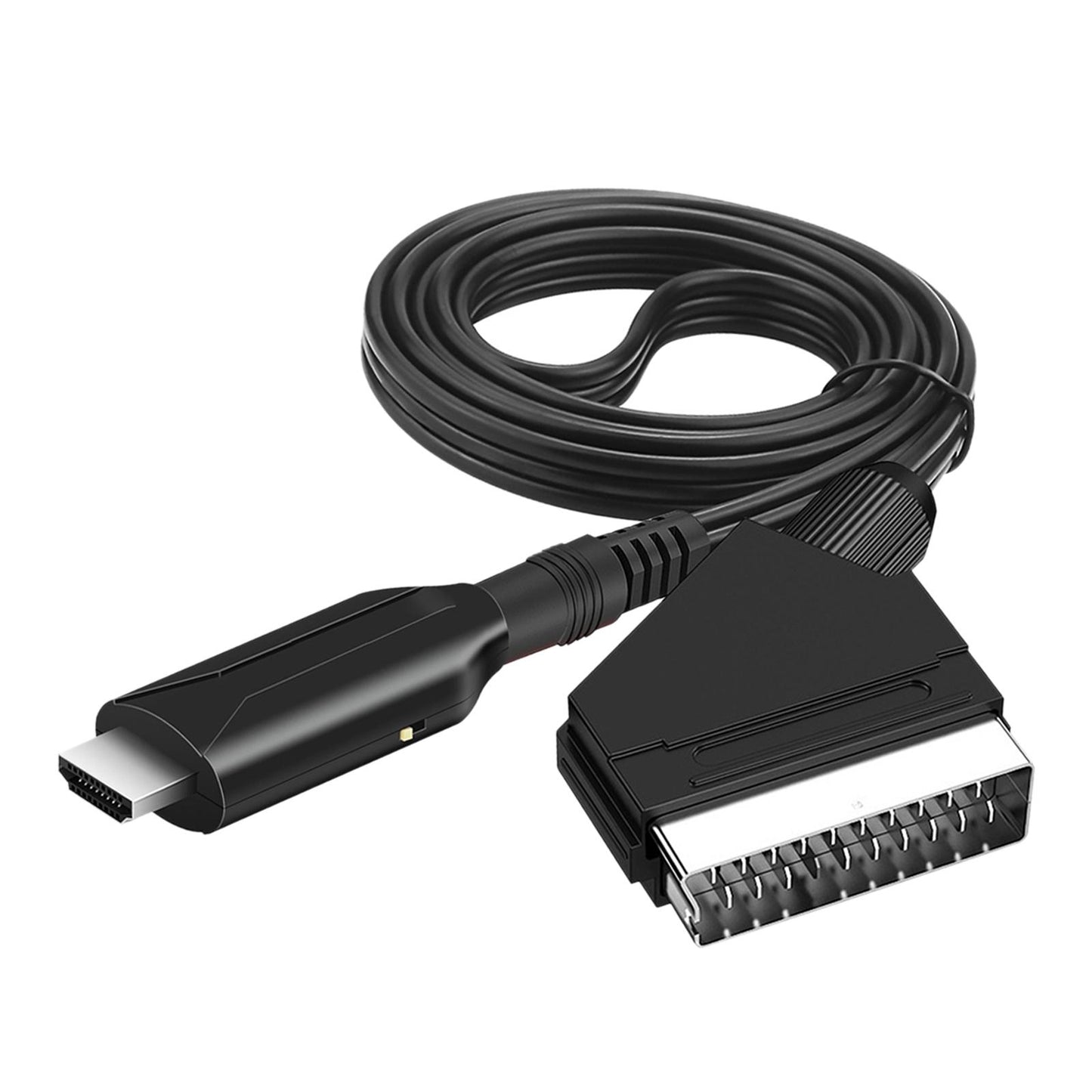 HDMI to SCART Cable Converter with USB Cable for Computer Projector Monitor