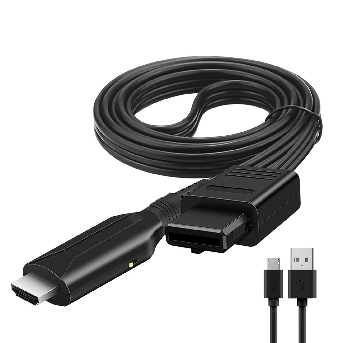 N64 to HDMI Adapter Cable 1080P/720P Flexible Portable HDMI Cable Compact