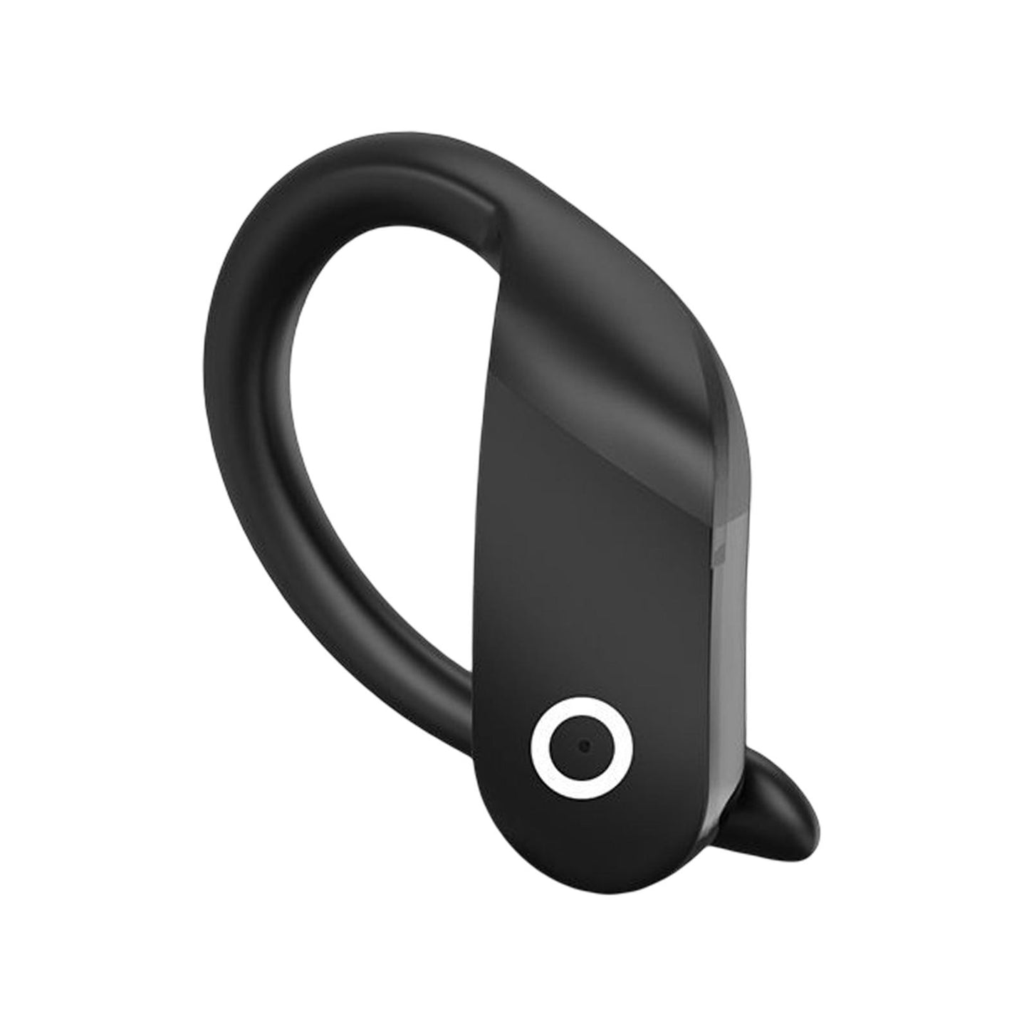 Headset Earpiece Business Earphone Ear Hook Waterproof Headphone for Yoga Black Boxed