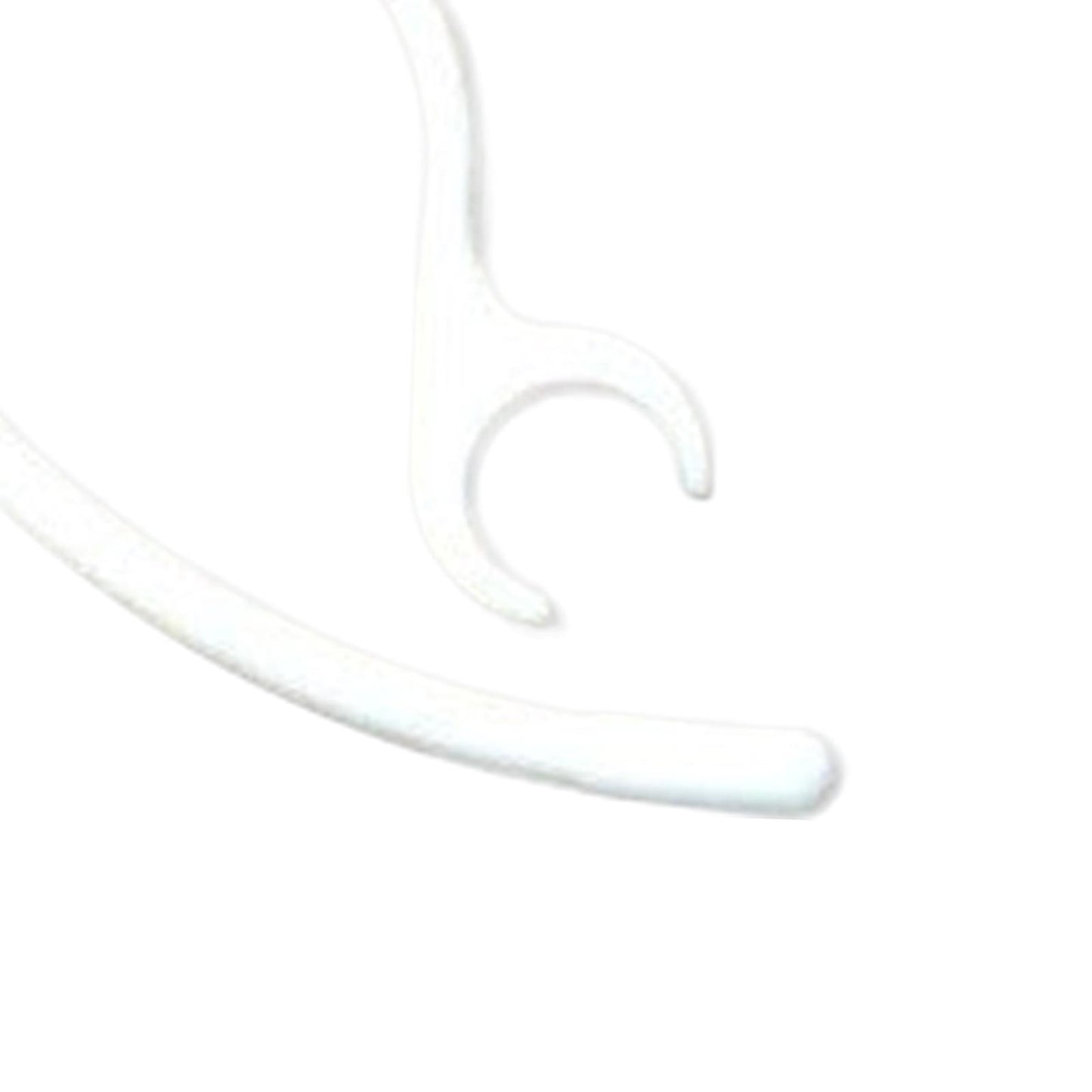 Ear Hook Loop Inner Diameter 7.6mm Replacement for Headsets White