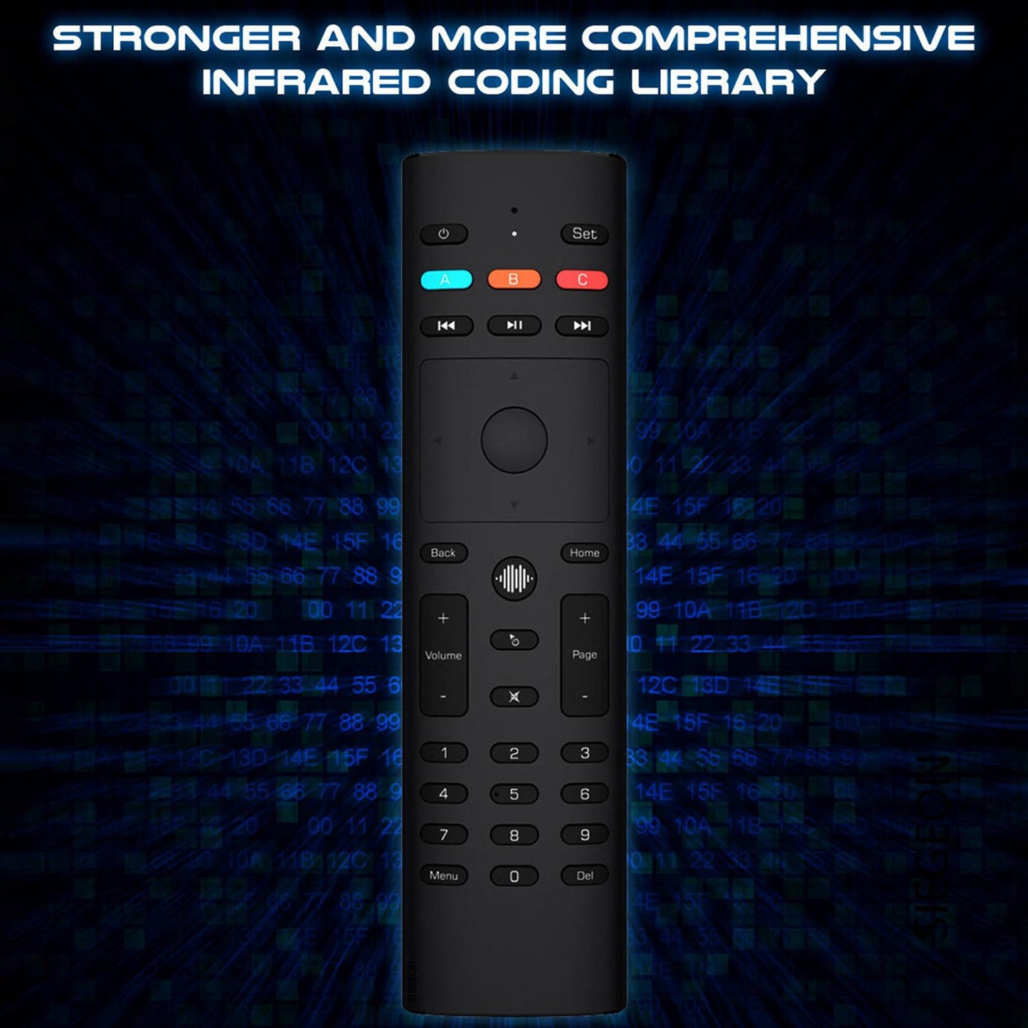 Remote Controller G40S 2.4G Voice Assistant 33Keys USB for Android PC