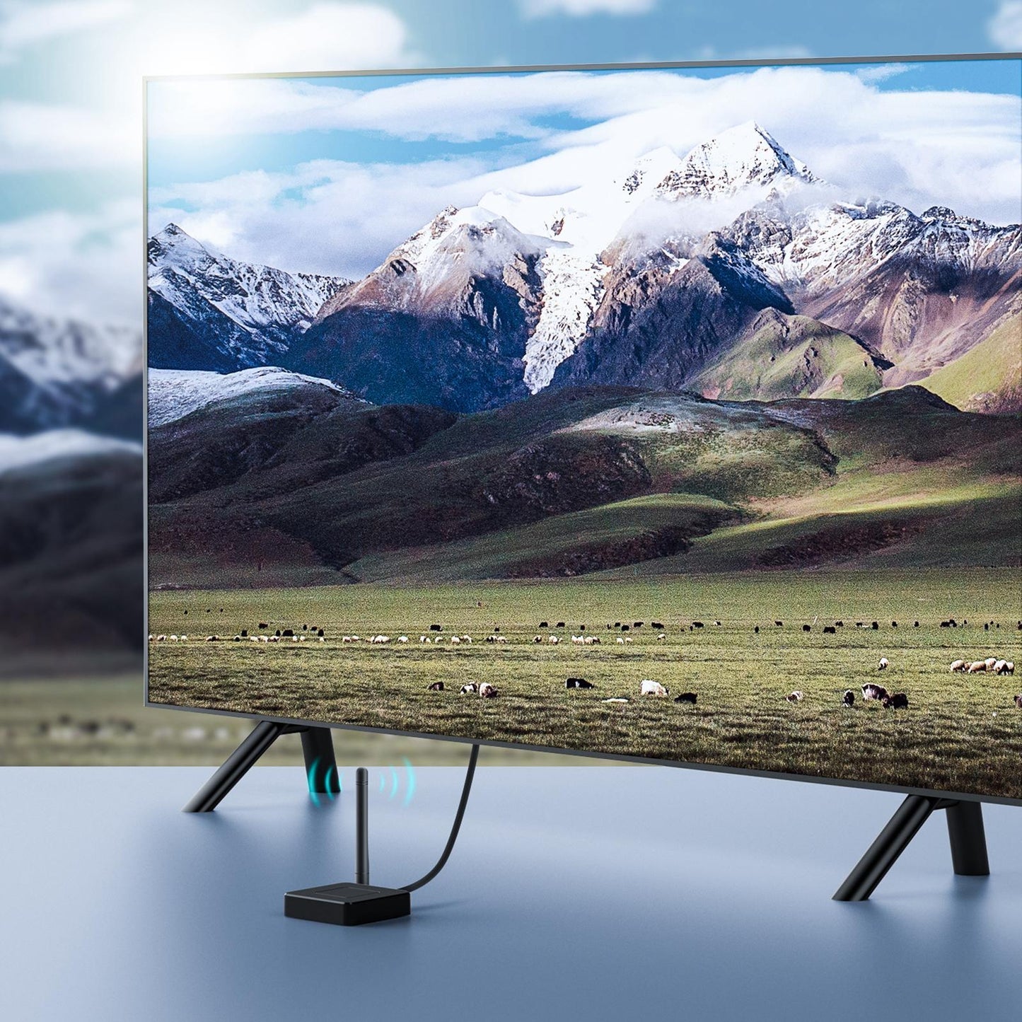 Wireless HDMI Transmitter Receiver for Streaming Video Audio from PC to HDTV