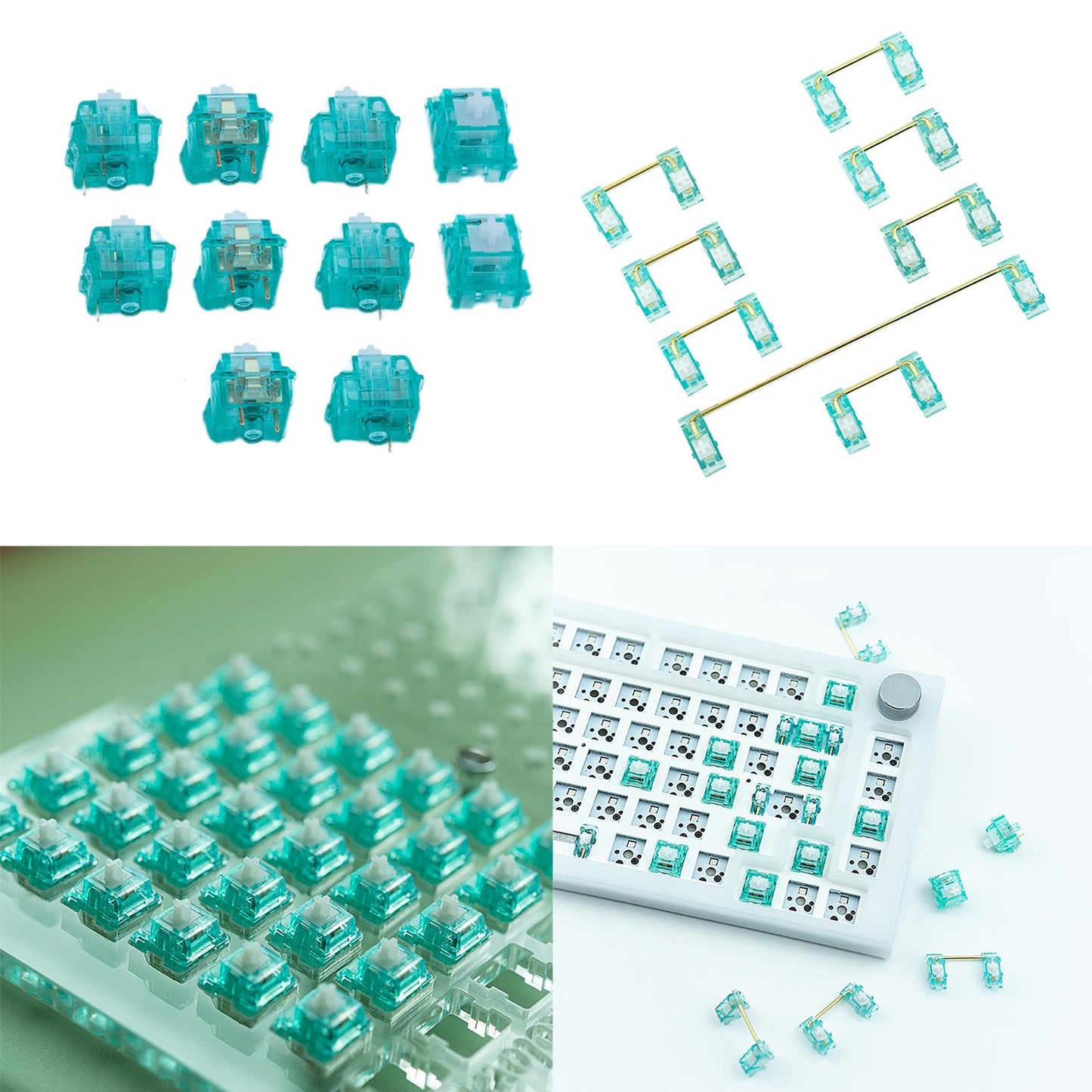 Mechanical Switch 3 Pin for Mechanical Gaming Keyboard 60GF Linear Switch