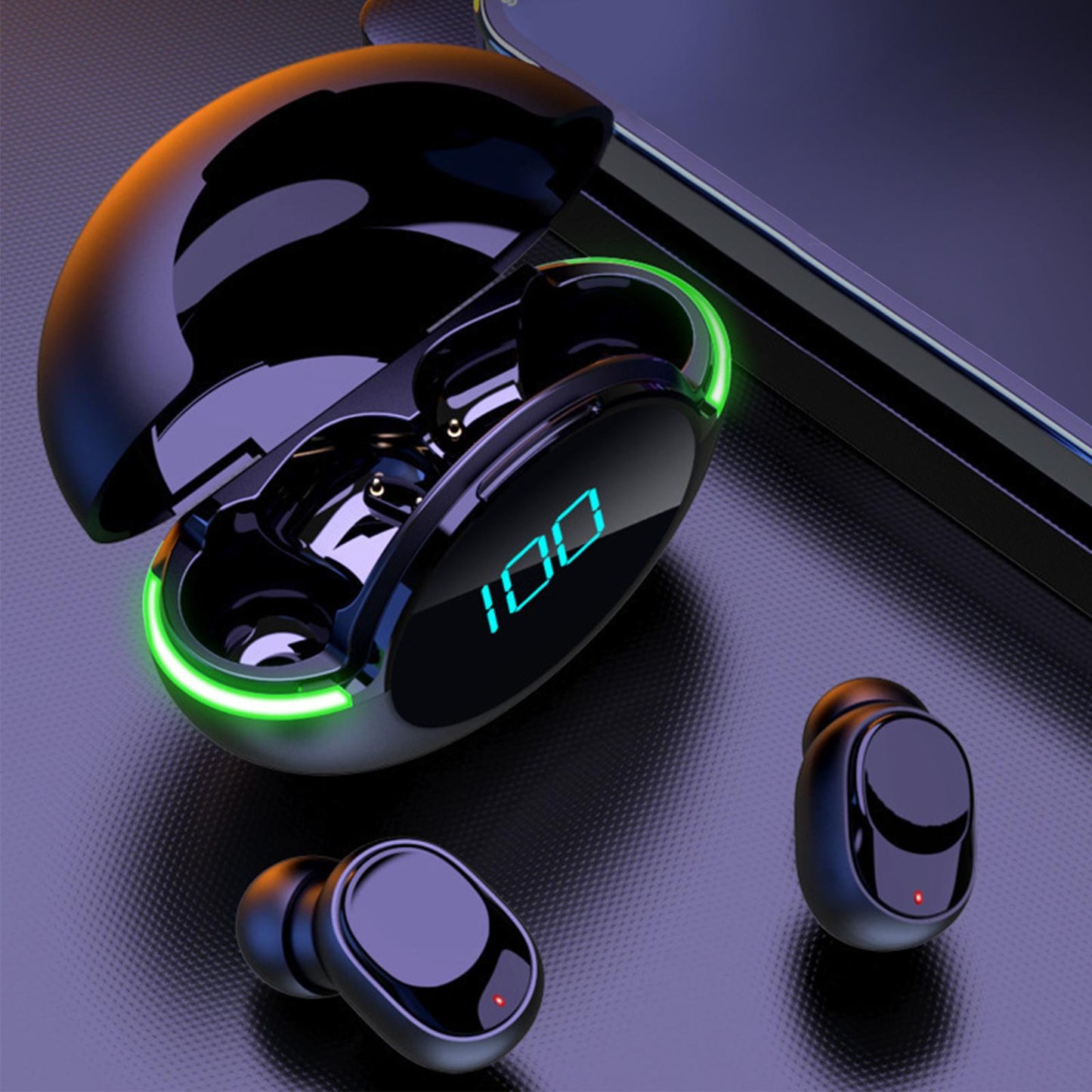 Earbuds Stereo with Charging Case IPX4 for Sport Outdoor