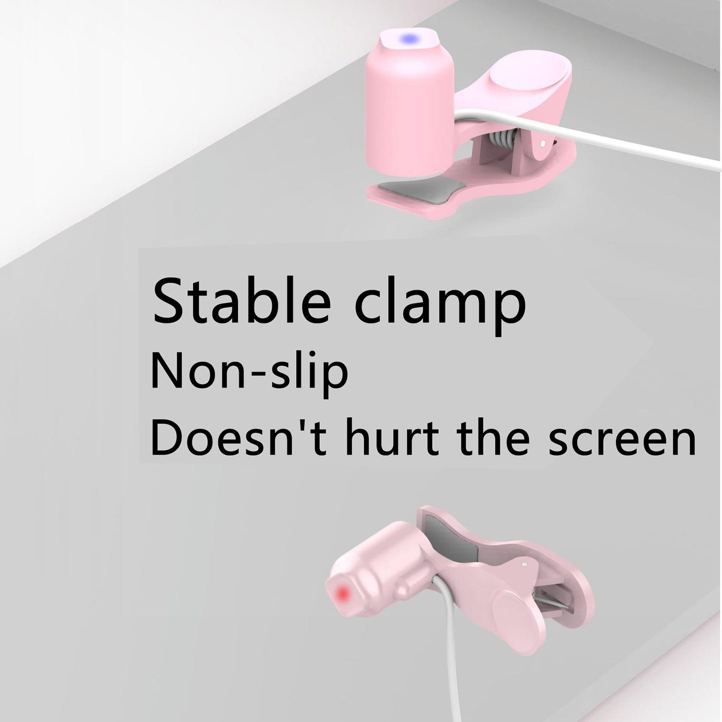 Mobile Phone Screen Clickers Mute Single Connection Live Broadcast pink