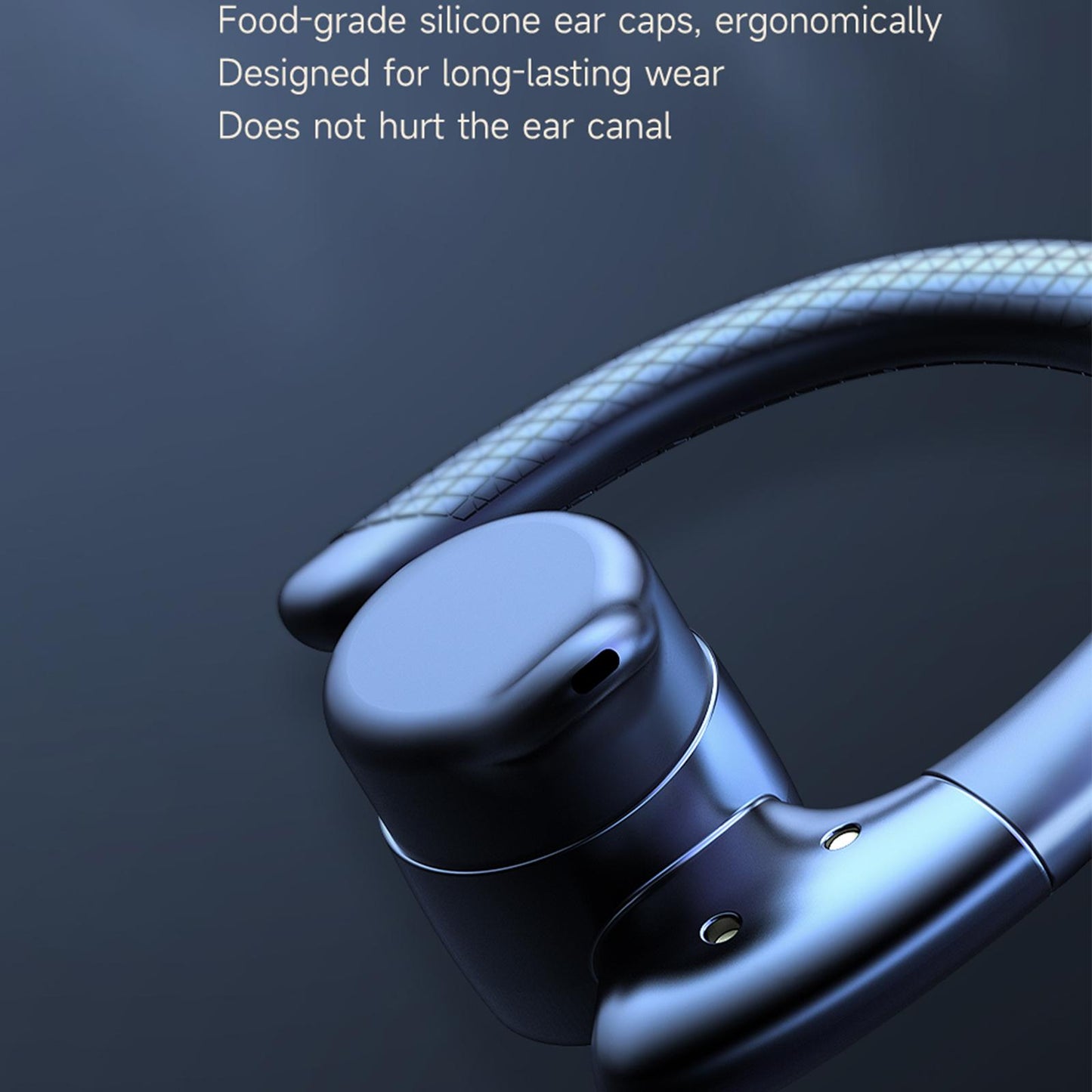 Wireless Earbuds with Case for Games Sports Exercise White