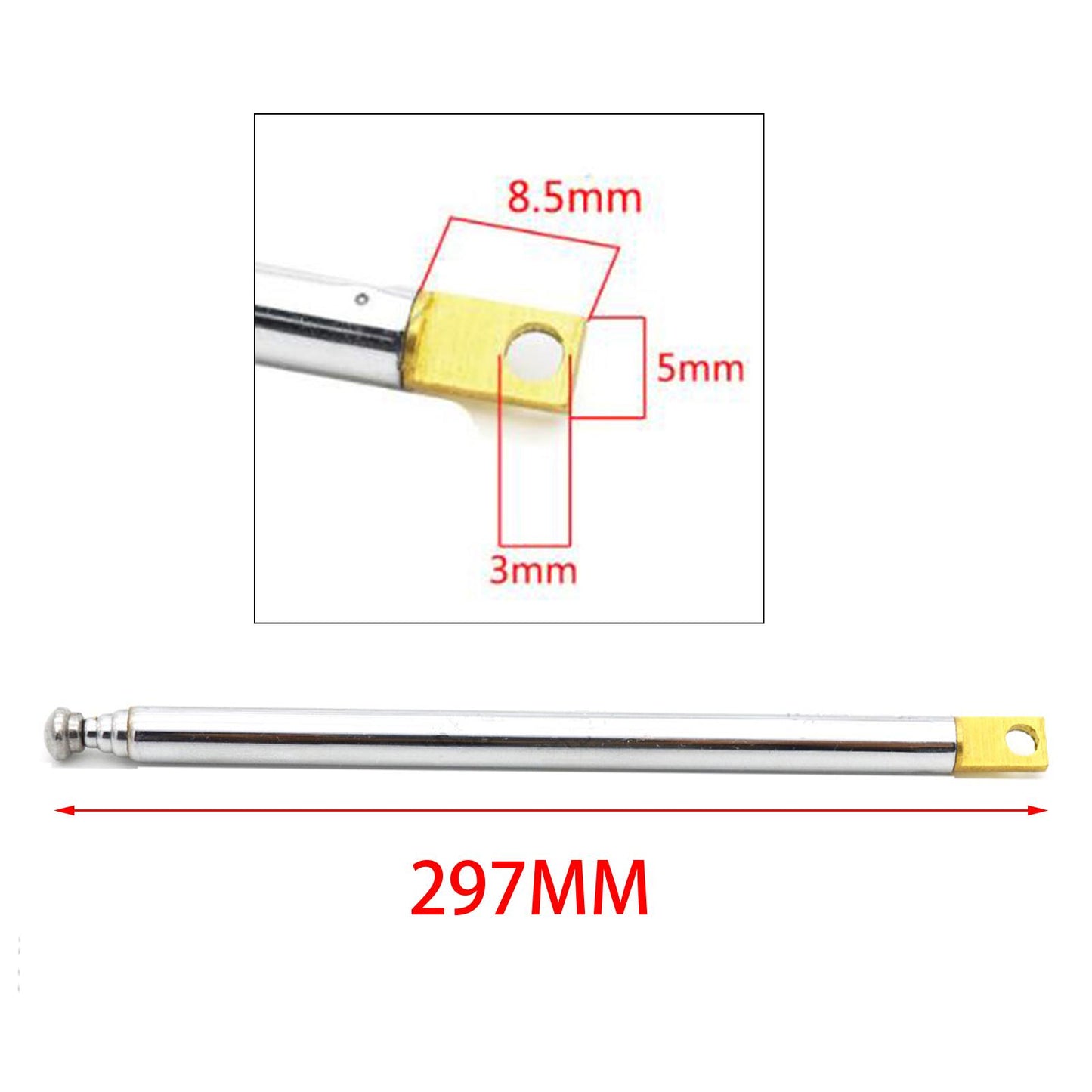 Aerial Aluminum Portable 5 Section for Indoor Part