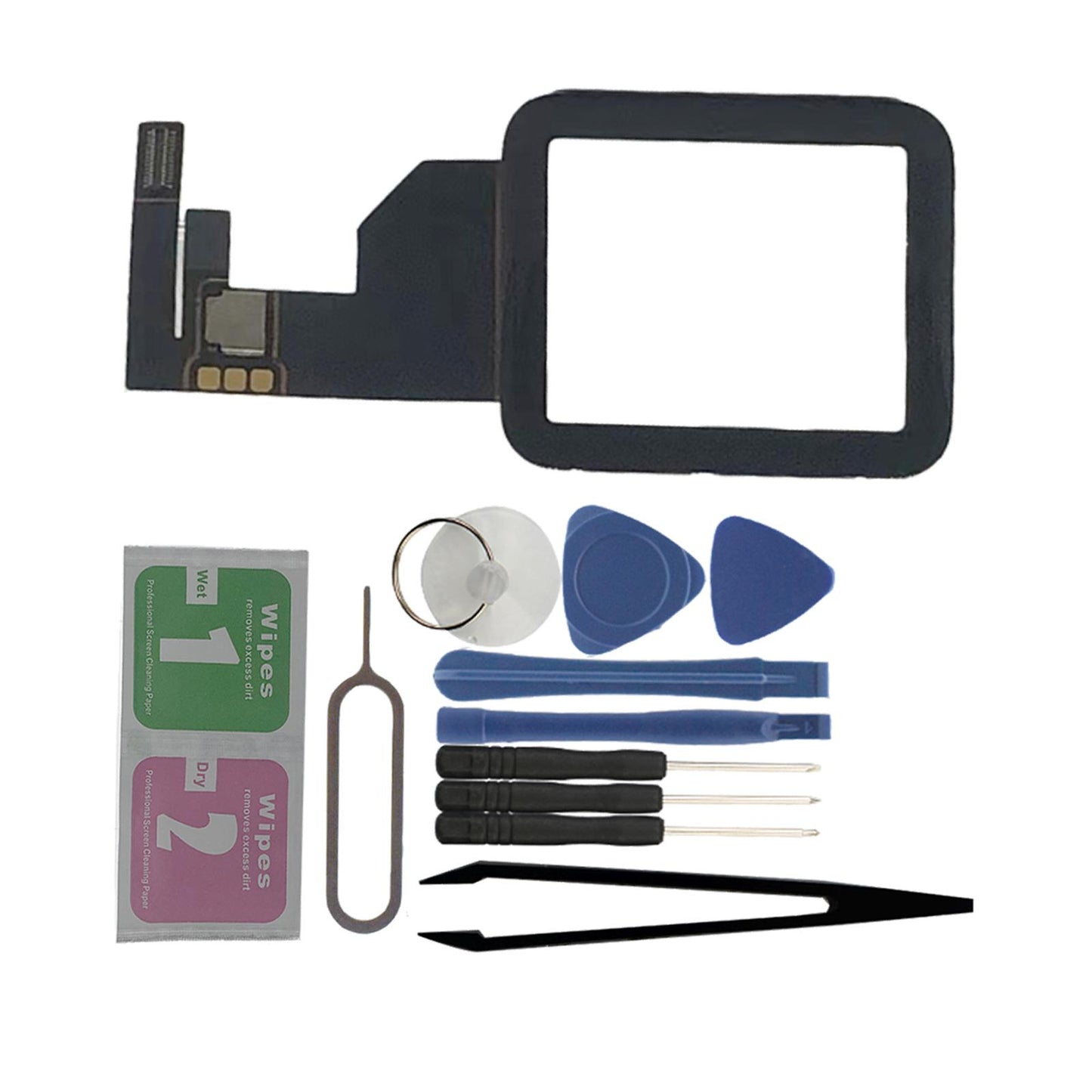Front Lens Digitizer Replacement Repair Kit for S1 38mm Watch