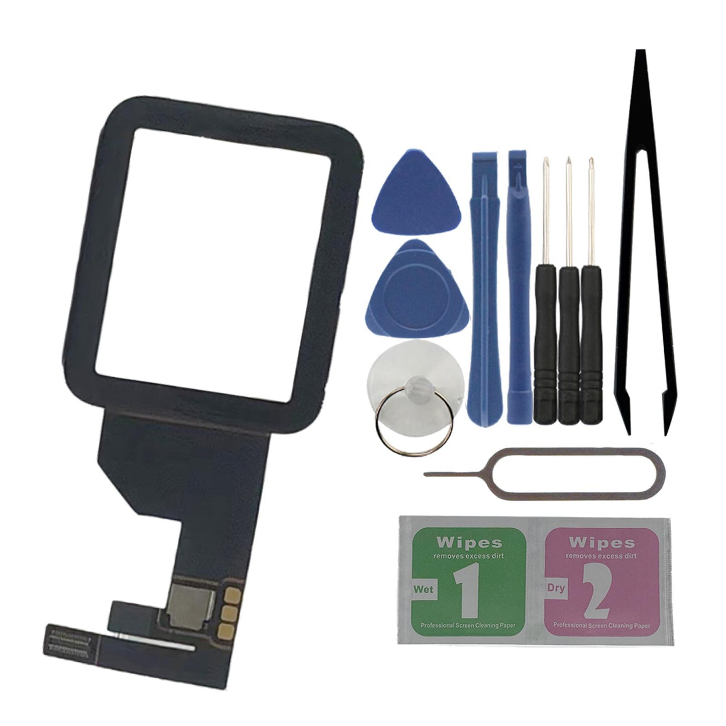 Front Lens Digitizer Replacement Repair Kit for S1 38mm Watch