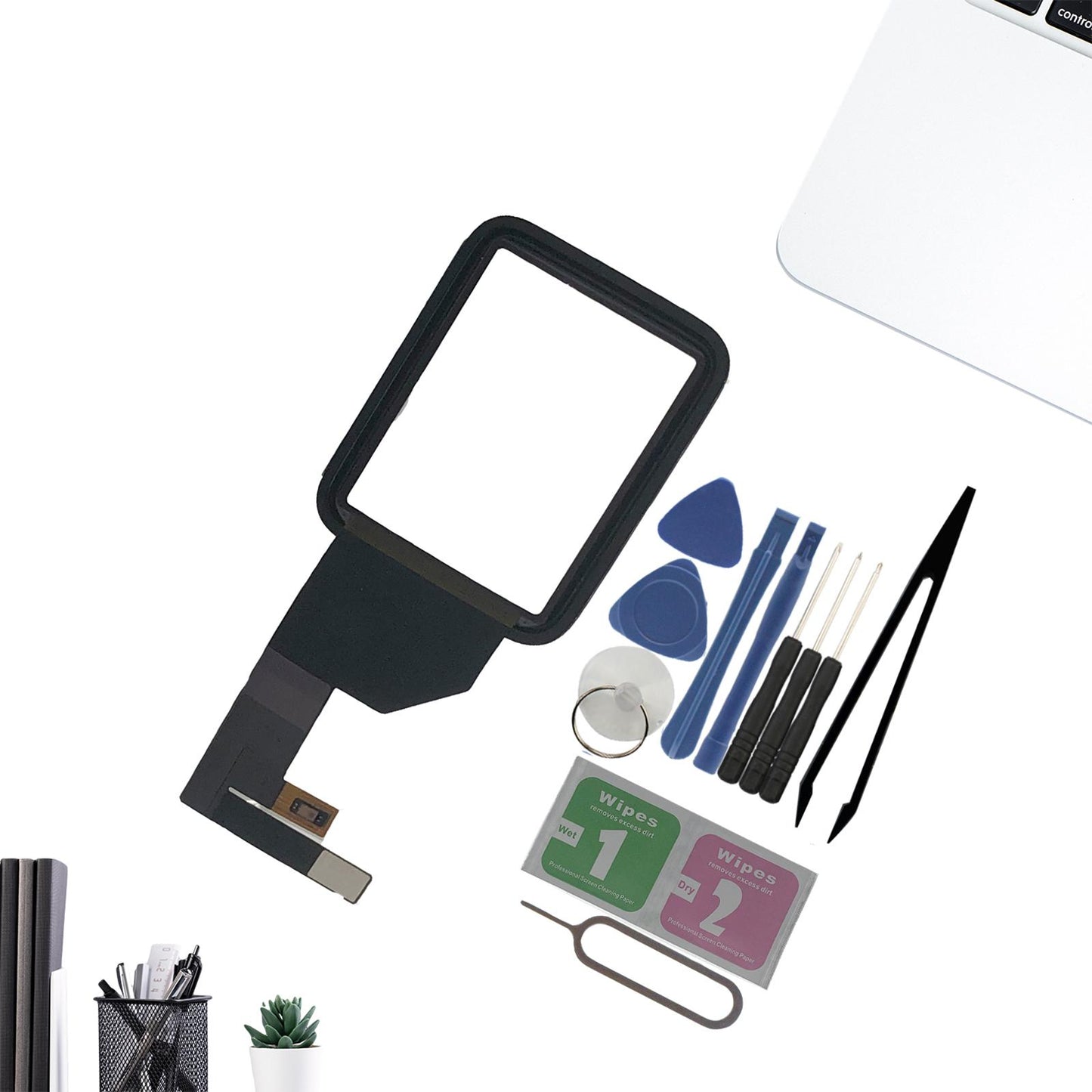 Front Glass Lens Digitizer Replacement Repair Kit for Series 1 42mm