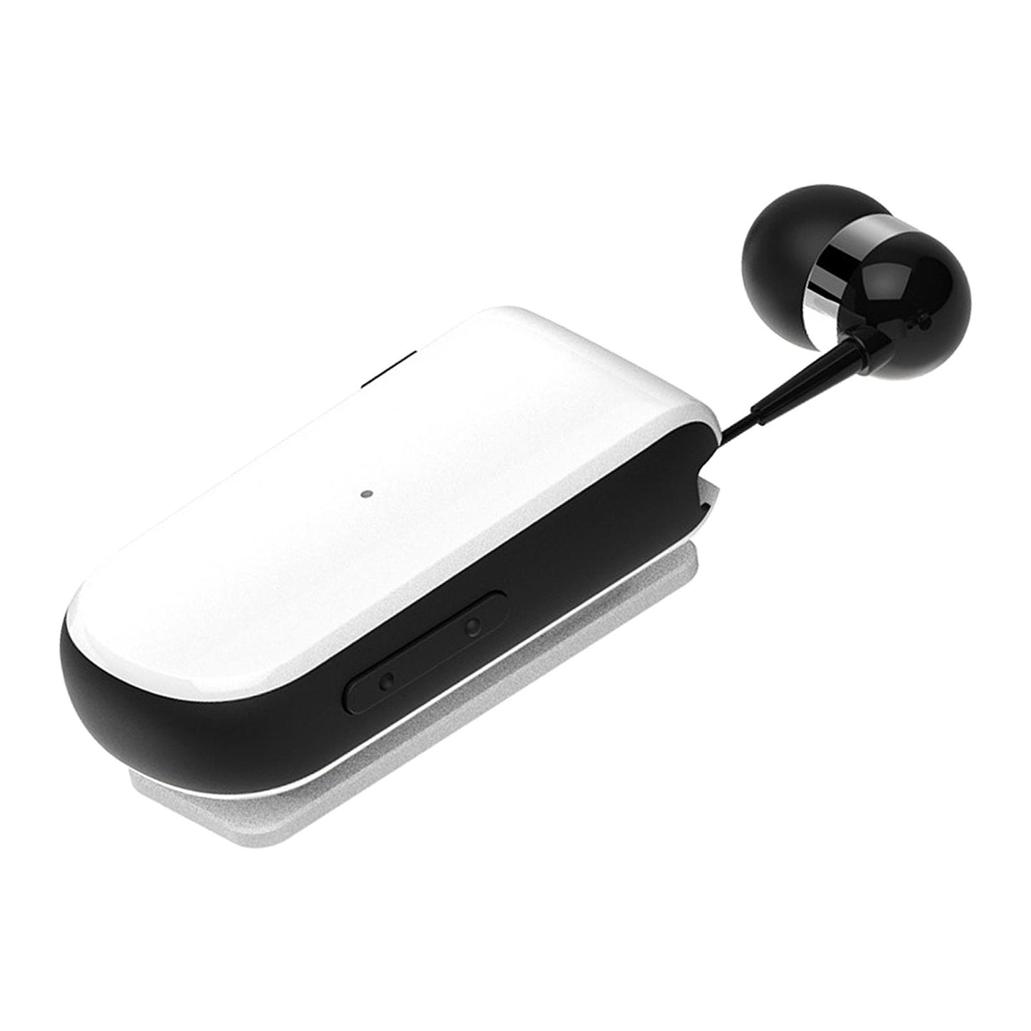 collar Earphone in Ear Lightweight Vibration for Running Sport Gifts White