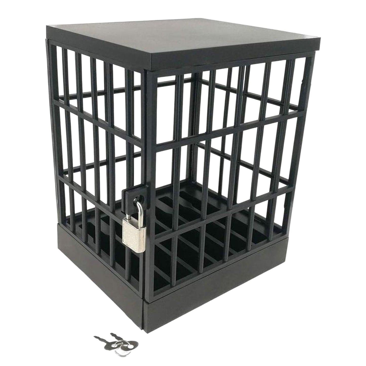 Mobile Phone Lock Box Jail Prison Novelty Gift for Kids Adults Phones Black