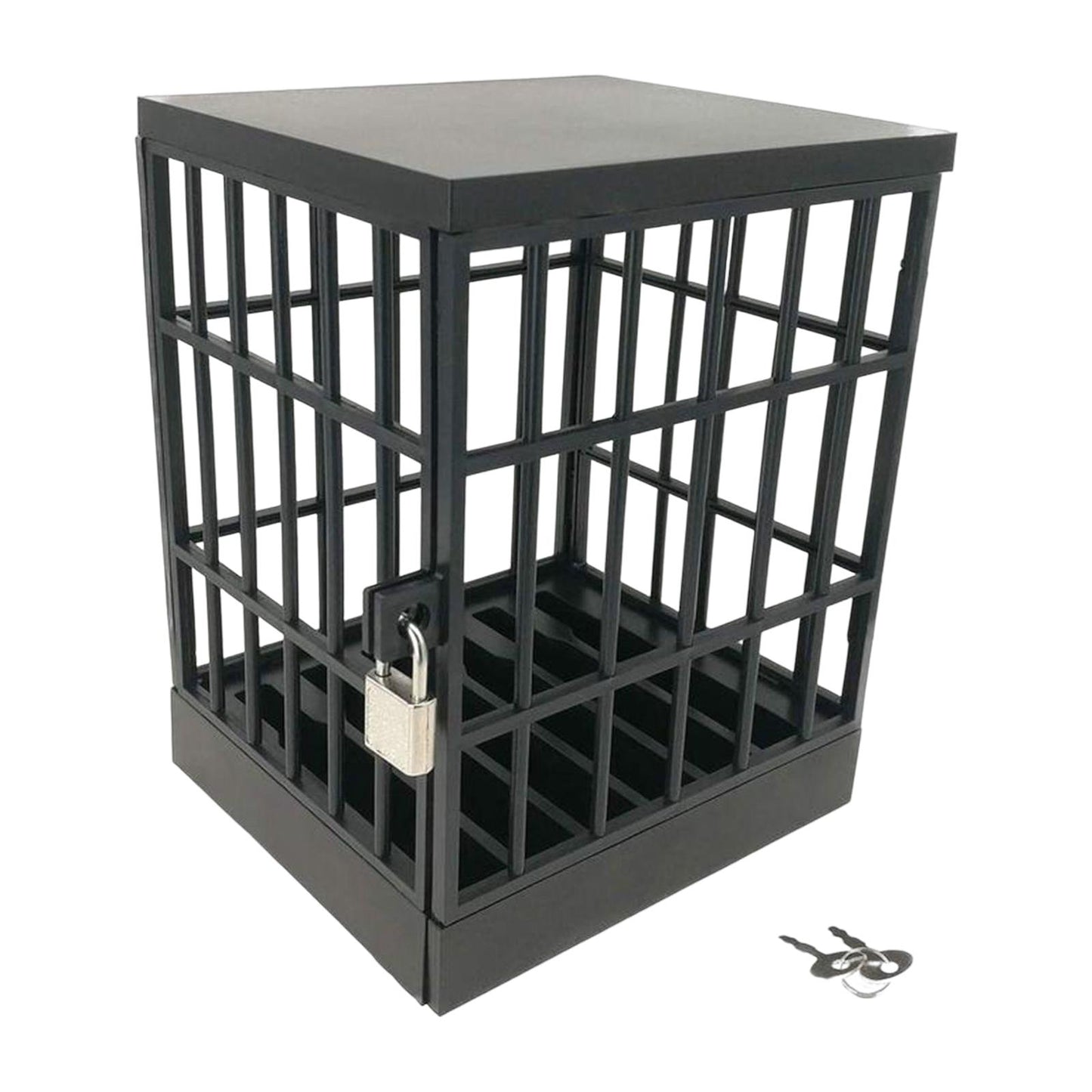 Mobile Phone Lock Box Jail Prison Novelty Gift for Kids Adults Phones Black