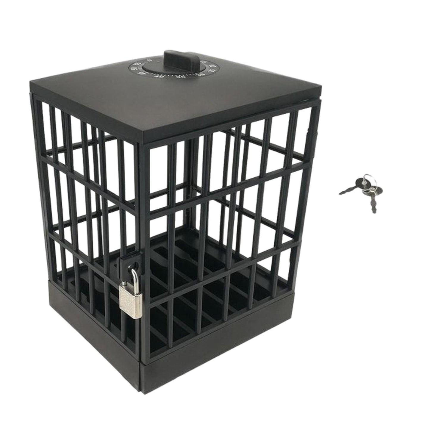 Smartphone Lock Box with Phone Jail Prison for Office Party Black
