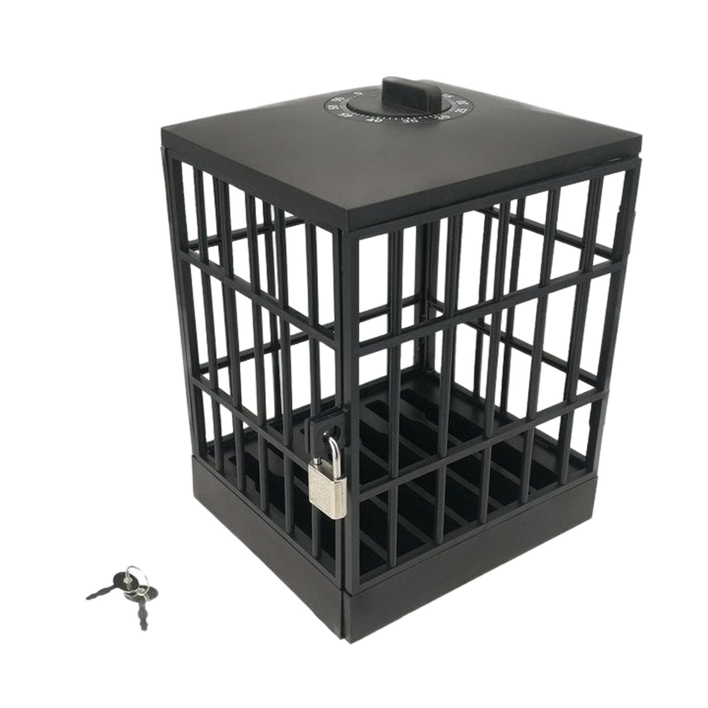 Smartphone Lock Box with Phone Jail Prison for Office Party Black