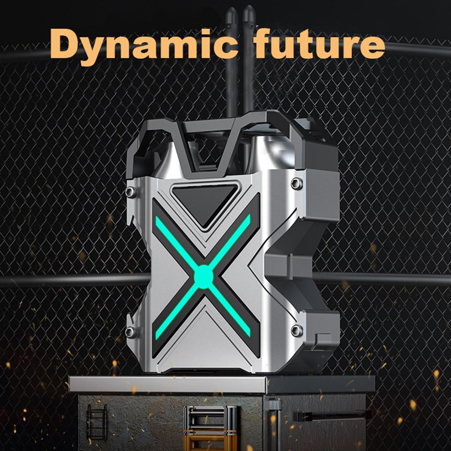 Portable Wireless BT Gaming Earphones Auto Pairing for Business Home Black