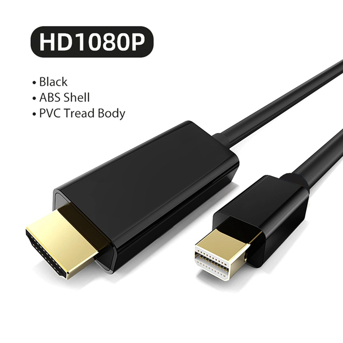 Mini DP to HDMI Cable Male for Projector Computer Professional