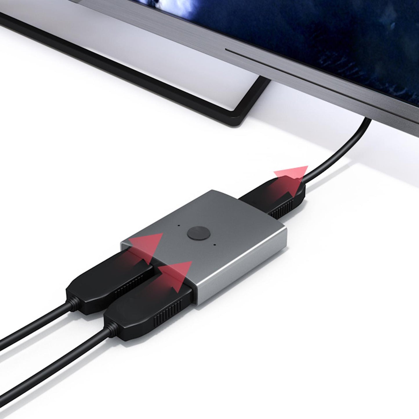 HDMI Switcher Splitter Bi Direction 2 in 1 Out / for Computer Set Monitors