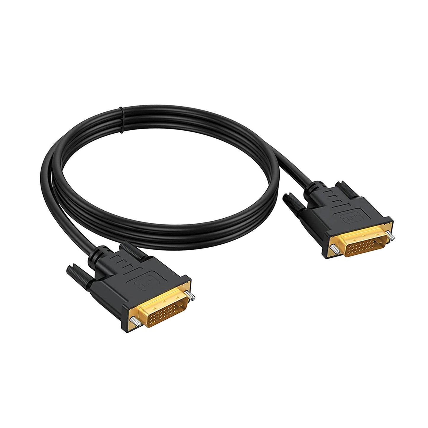 DVI to DVI Adapter Cable High Speed Dvi-D to Dvi-D for Monitor Home Theater