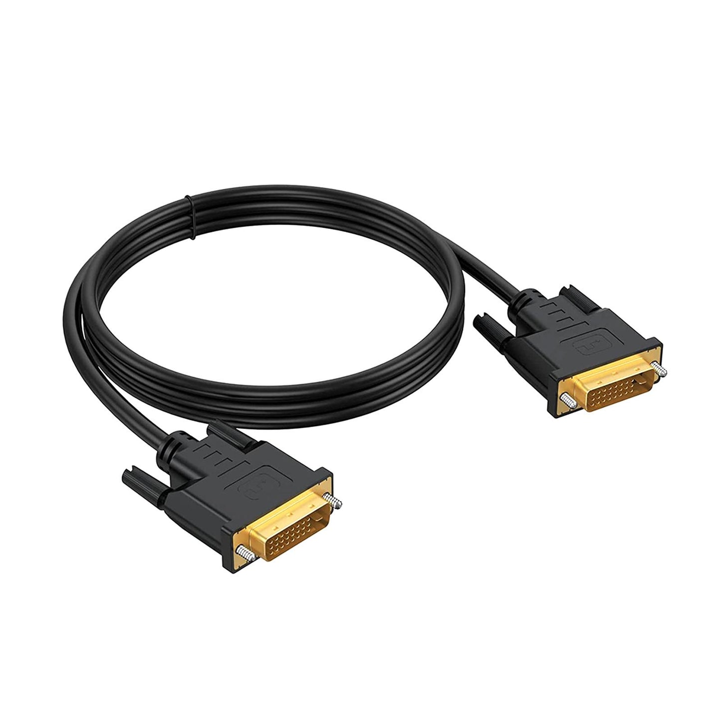 DVI to DVI Adapter Cable High Speed Dvi-D to Dvi-D for Monitor Home Theater
