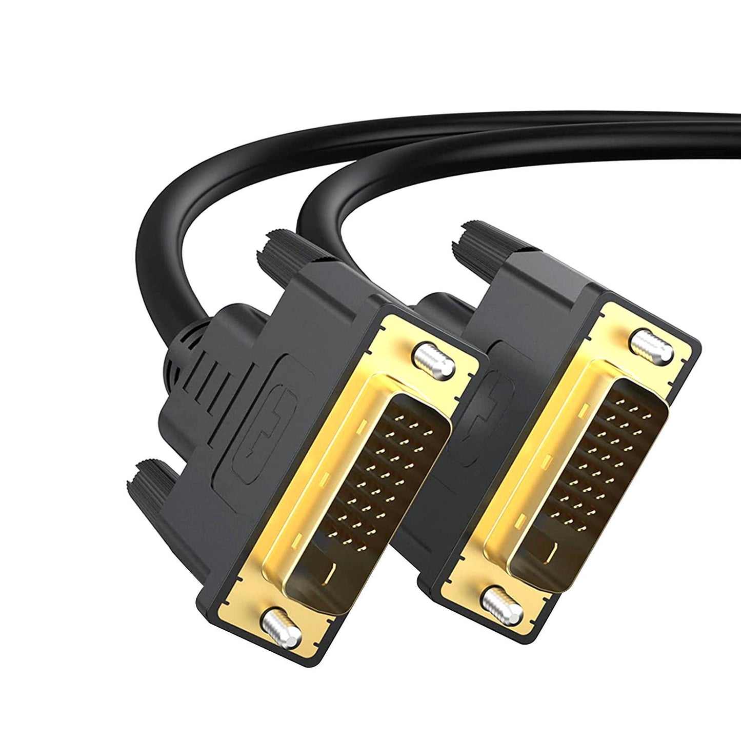 DVI to DVI Adapter Cable High Speed Dvi-D to Dvi-D for Monitor Home Theater