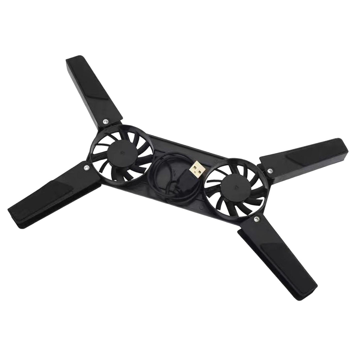 Laptop Cooling Stand Dual Fan USB Powered for Various Notebook Computers