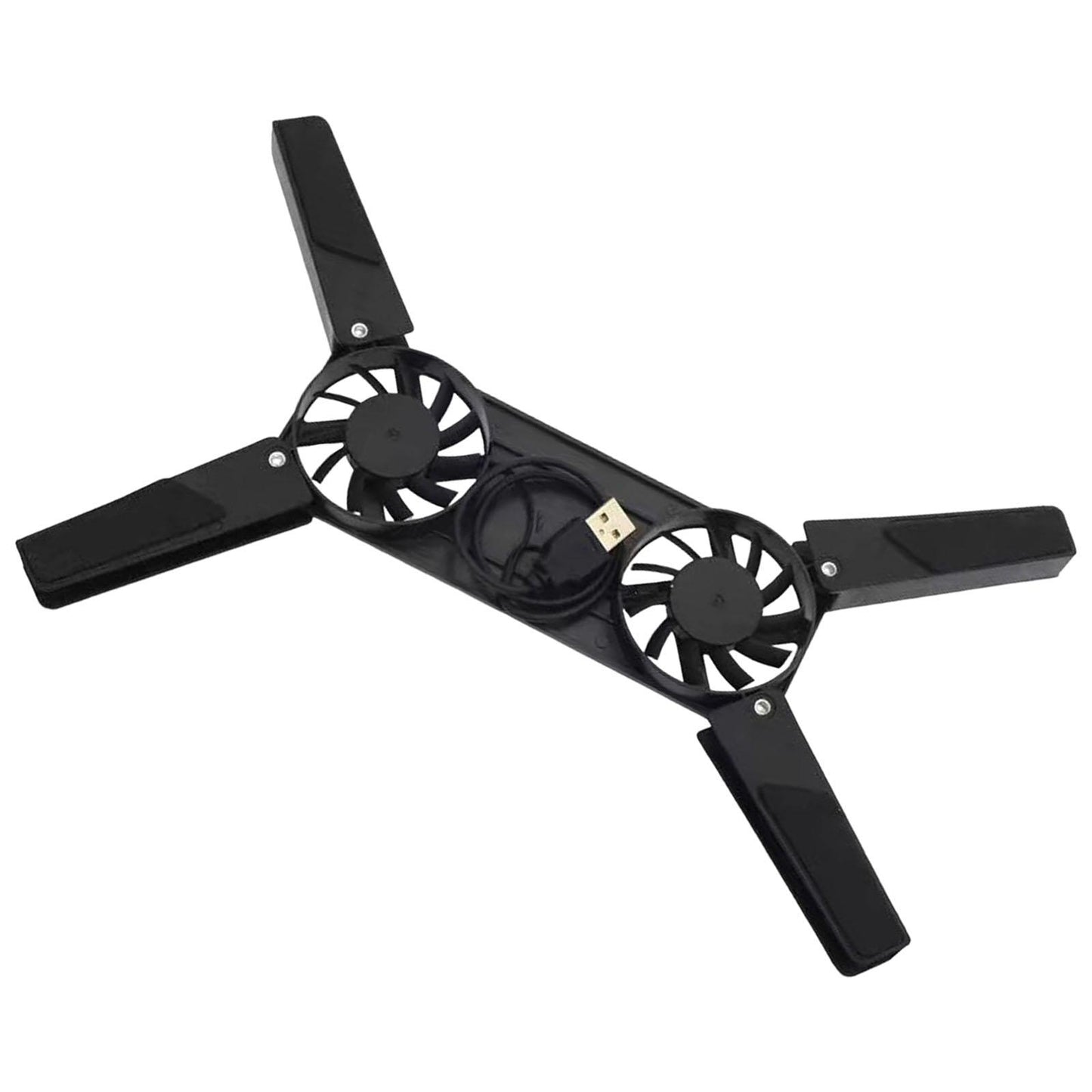 Laptop Cooling Stand Dual Fan USB Powered for Various Notebook Computers