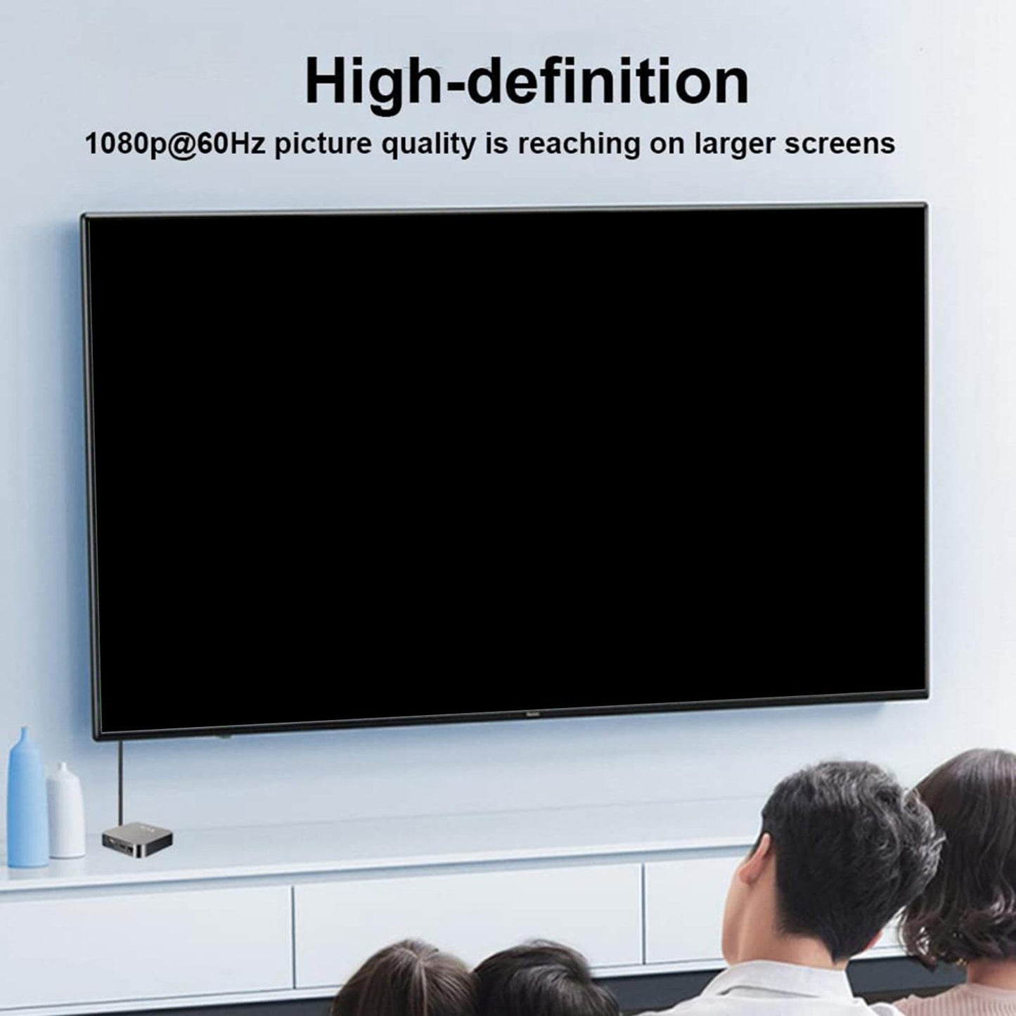 DVI to HDMI Adapter Cable HDMI Male to Dvi-D Male for Desktops TV Monitors 1m