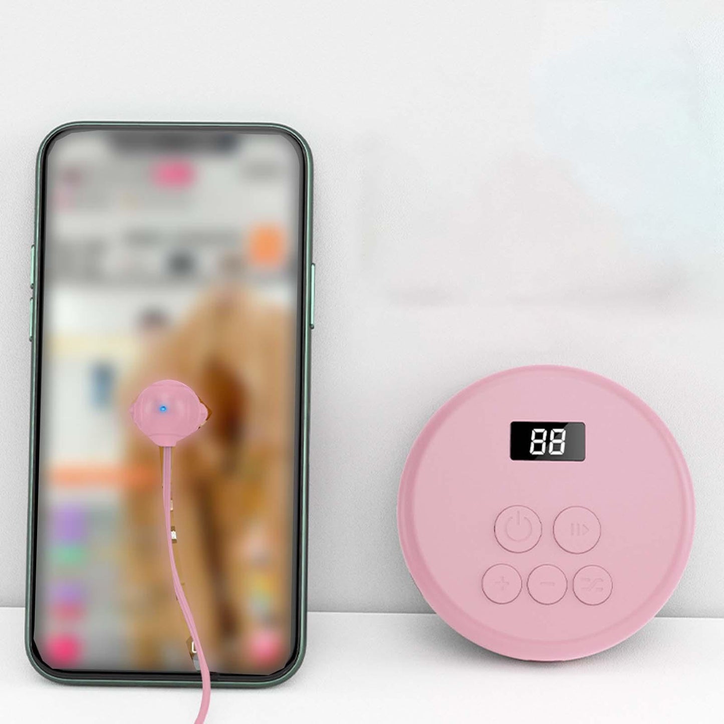 phone Screen Device Universal for Gaming Simulated Finger Clicking Pink