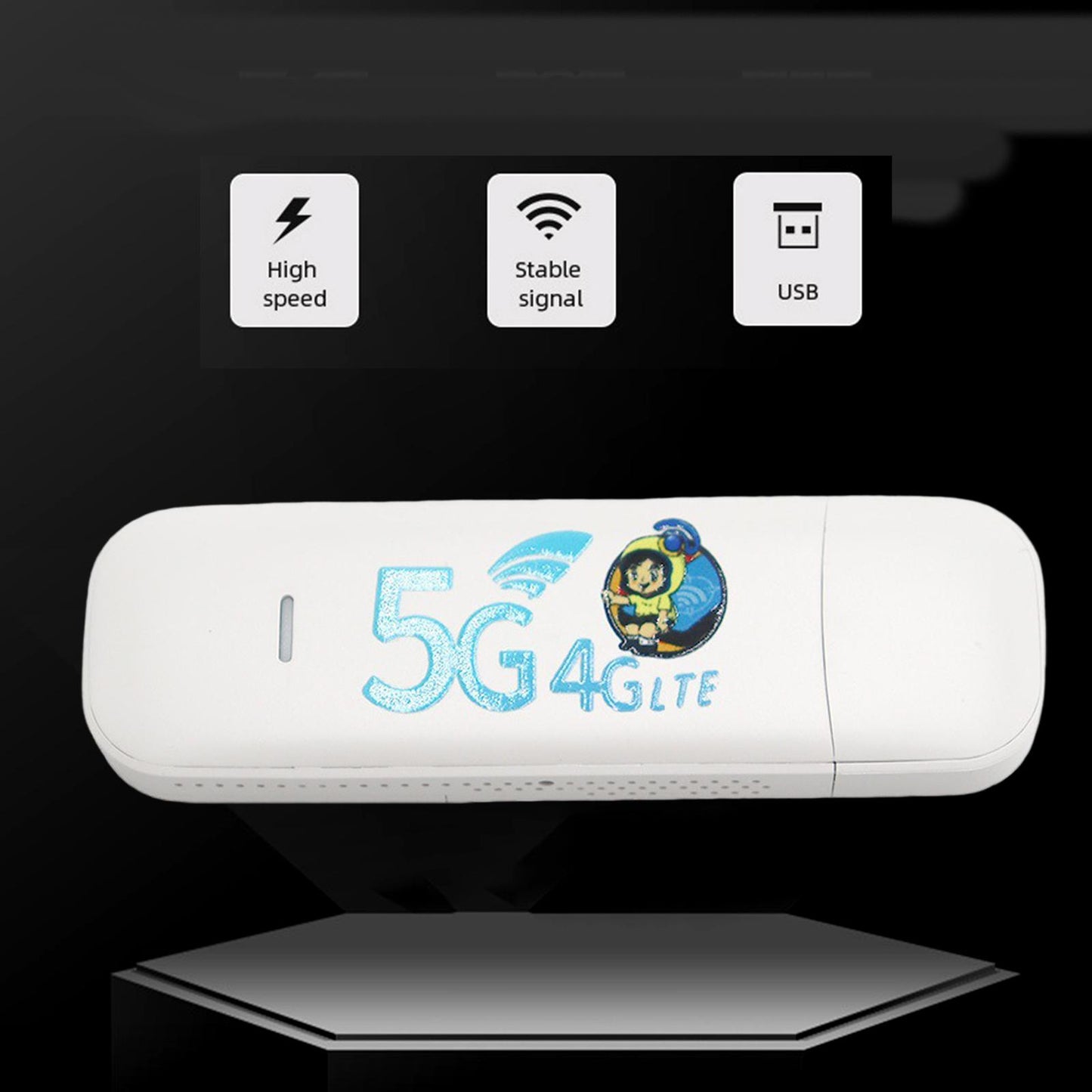 WiFi Router Portable mobile Dongle 150Mbps Adapter for Laptop PC Travel