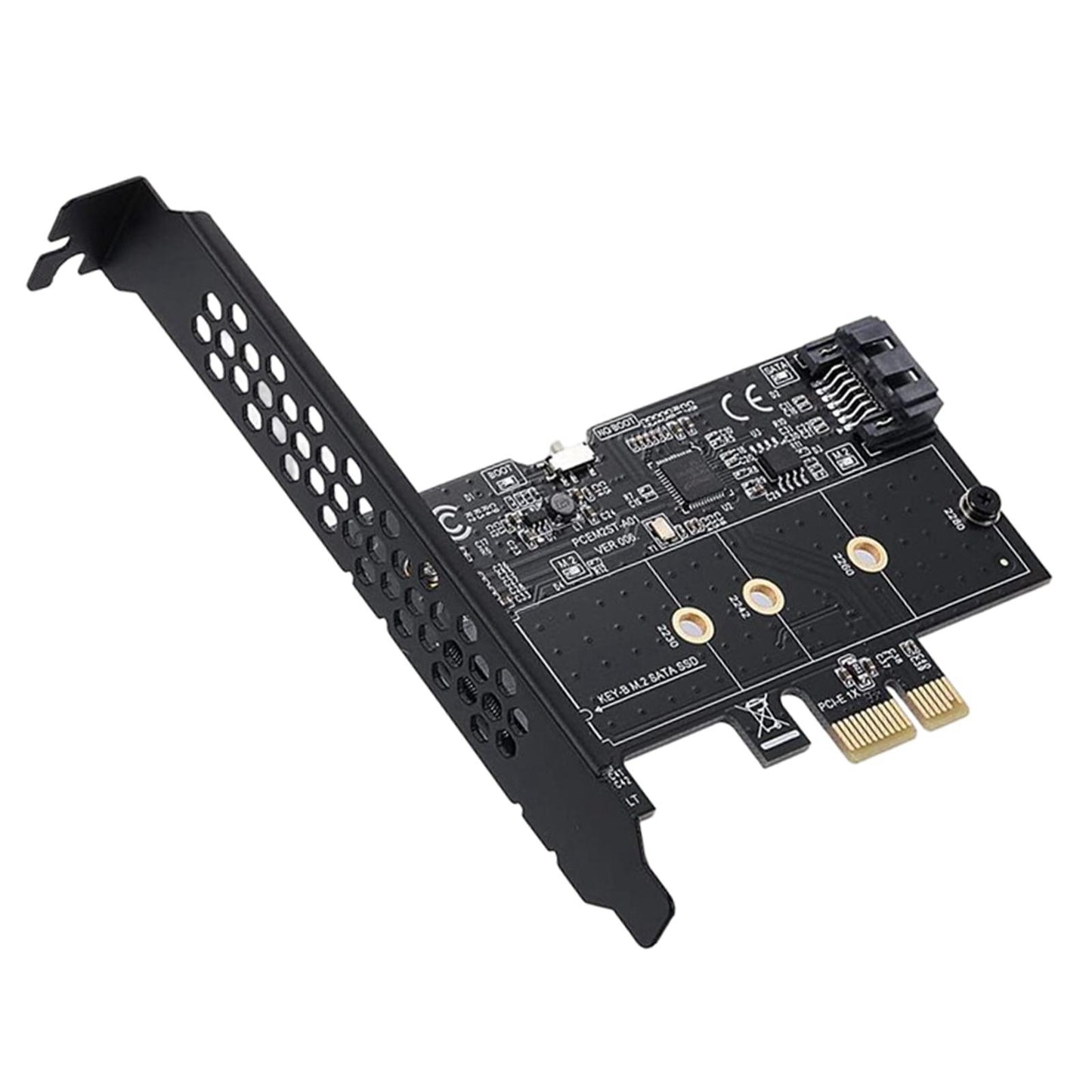 PCIe M2 Adapter Card M.2 to Pci-E 3.0 x1 Expansion Card Portable Compact