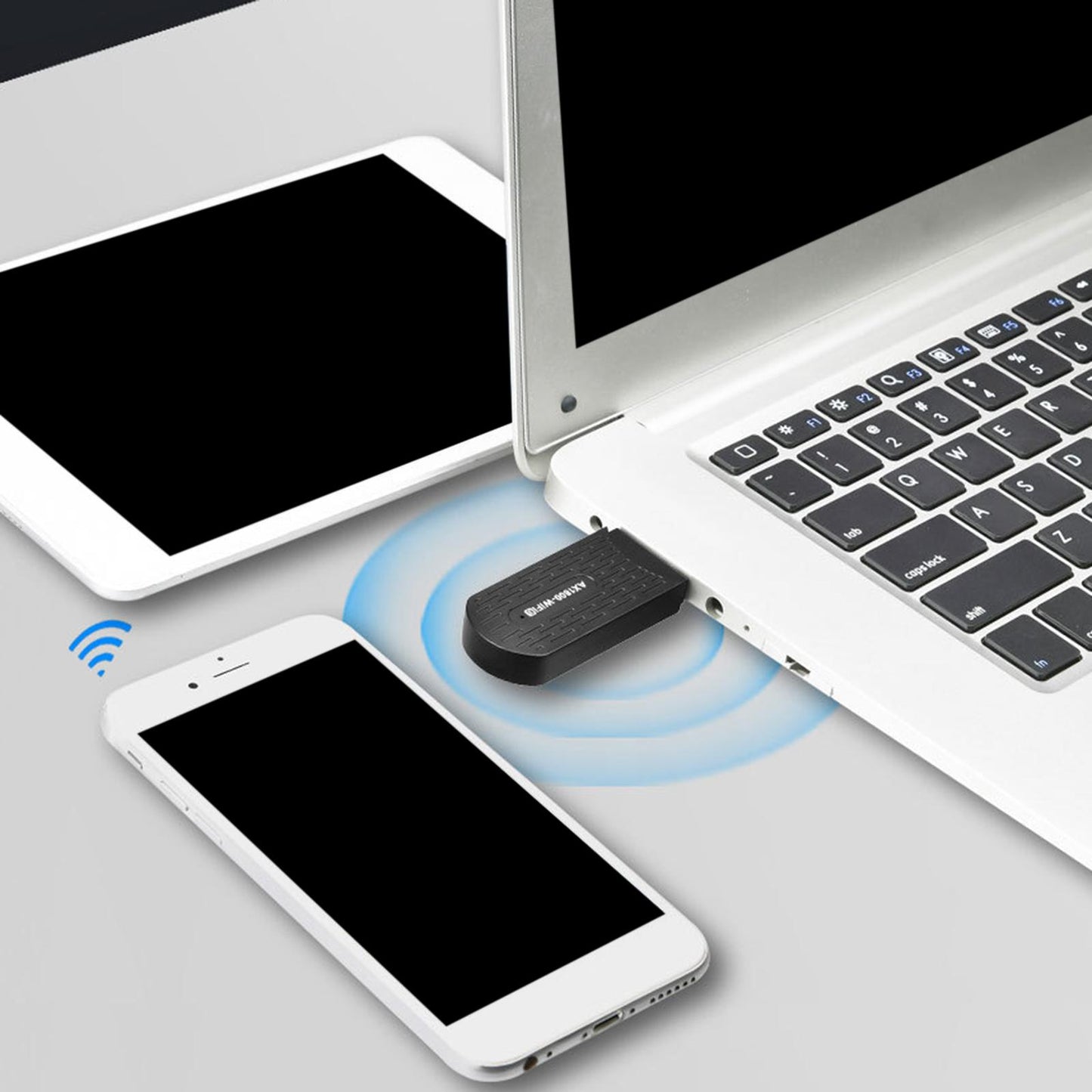 WiFi USB Adapter USB WiFi 6 Dongle WiFi USB 3.0 Adapter 1800Mbps for Desktop