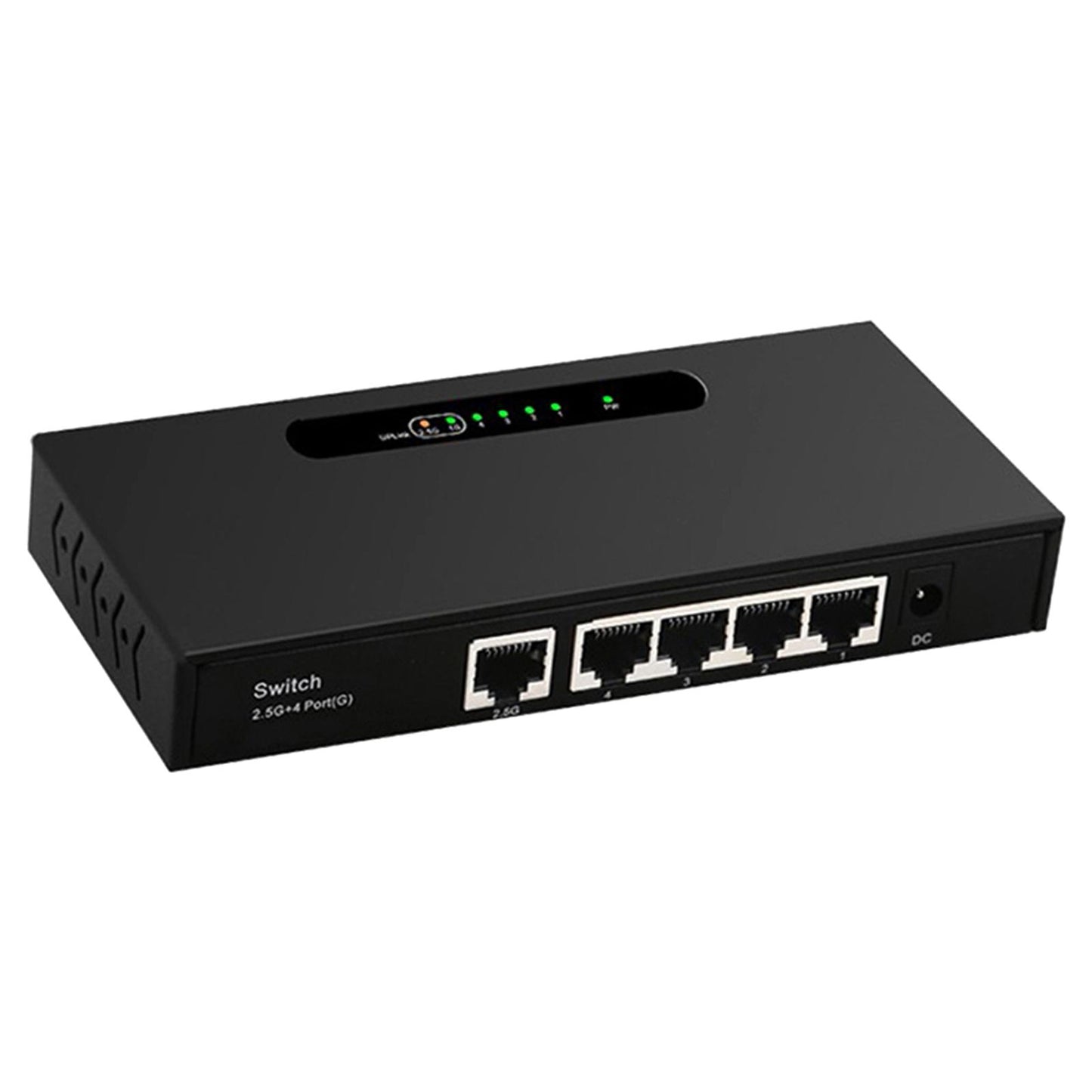 2.5G Gigabit Ethernet Switch Gigabit Hub Desktop or Wall Mount Stable