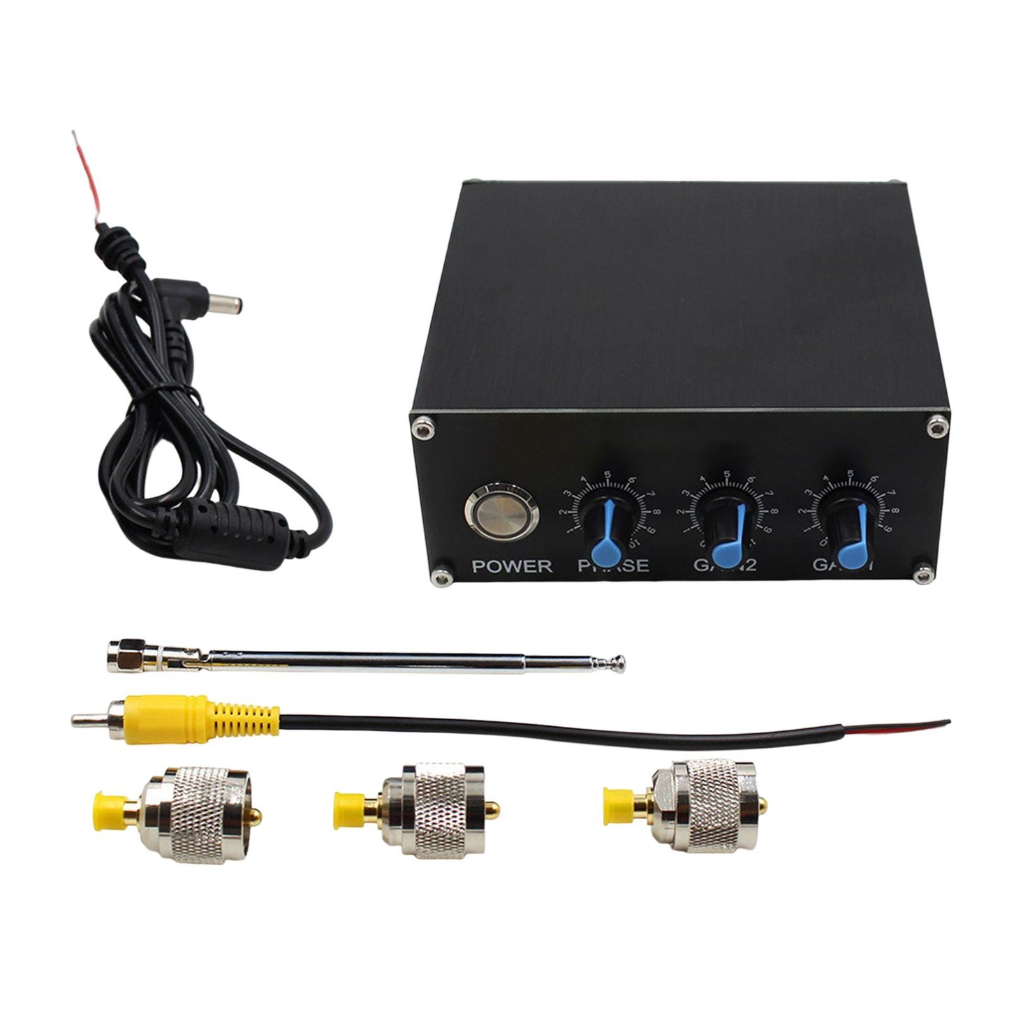 Qrm eliminators 1-30mh Case for Signal Ham Radio Amplifier