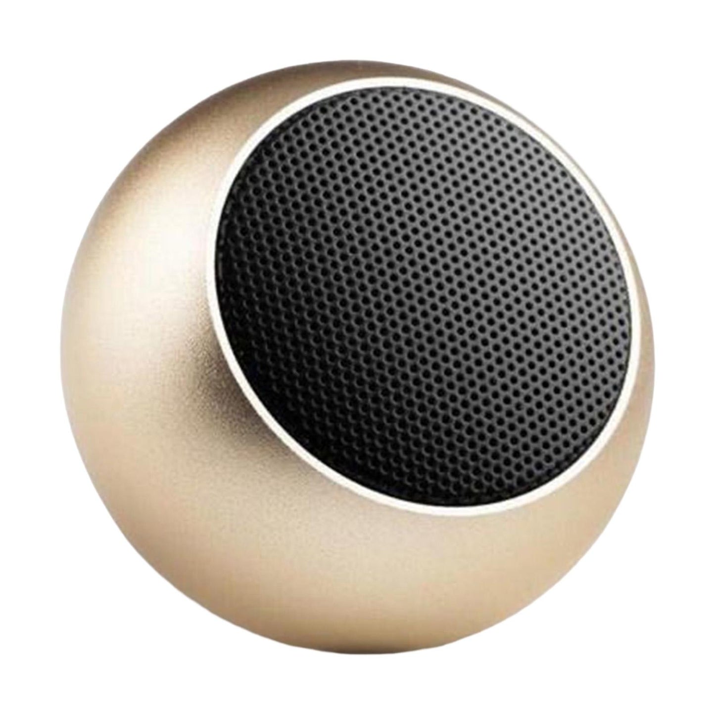 Portable Subwoofer Stereo Compact Durable for Sports Travel Camping Gold