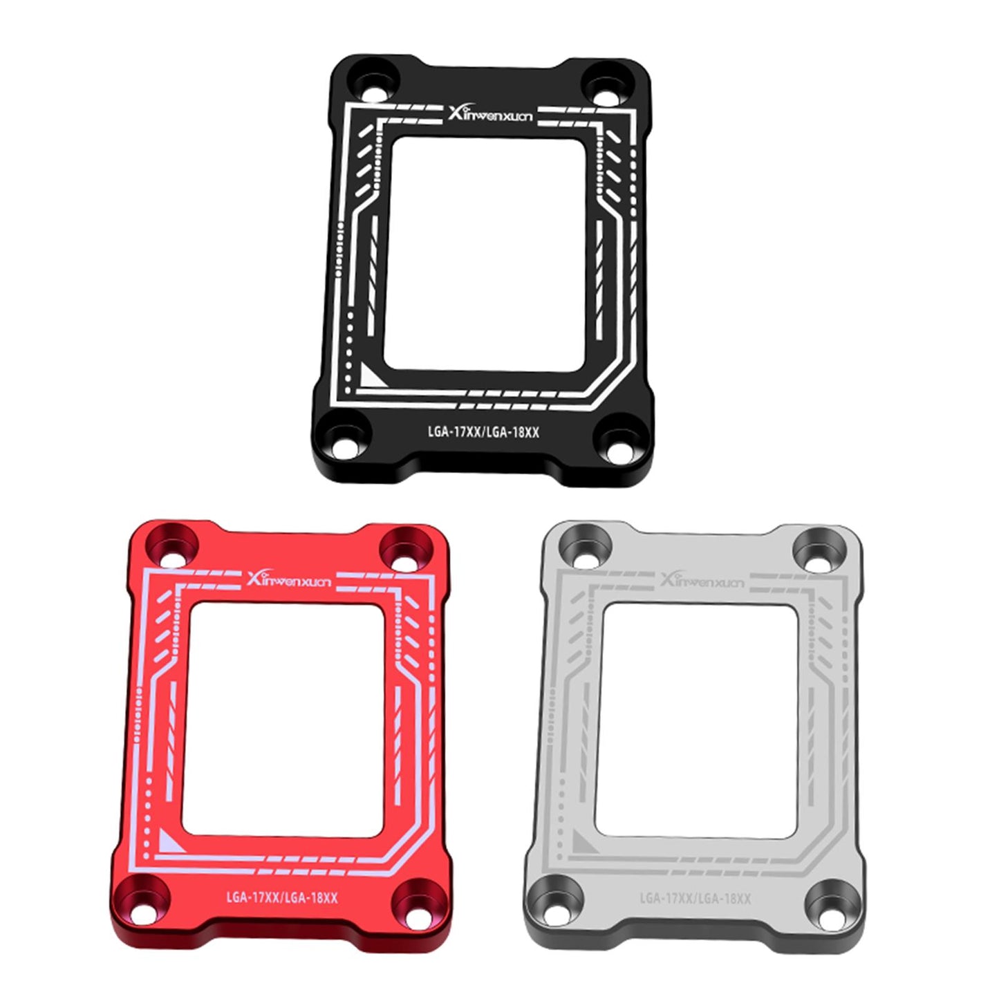 CPU Fixing Buckle Lightweight Aluminum Alloy with Wrench for LGA1800 Black