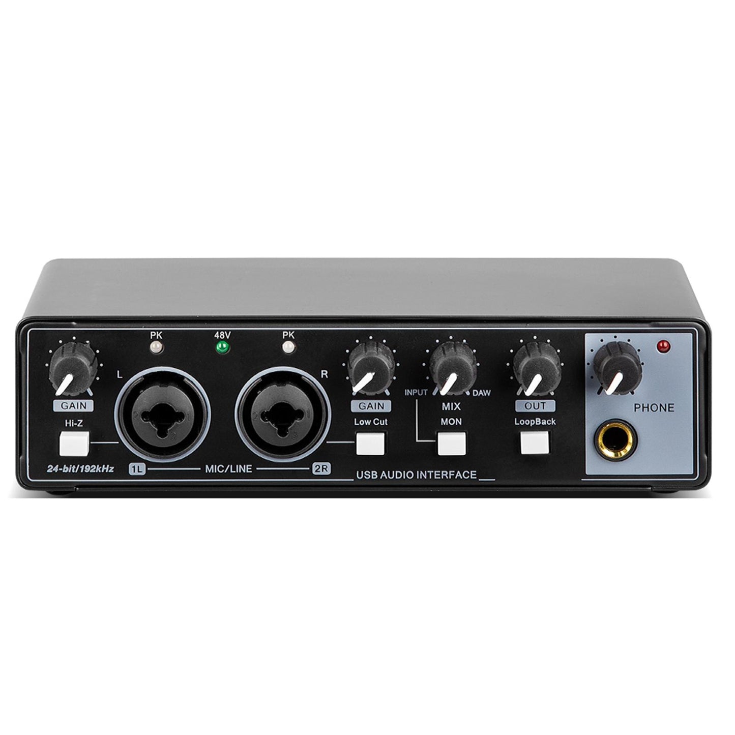 External Sound Card Sound Mixer USB2.0 for Computer Gaming