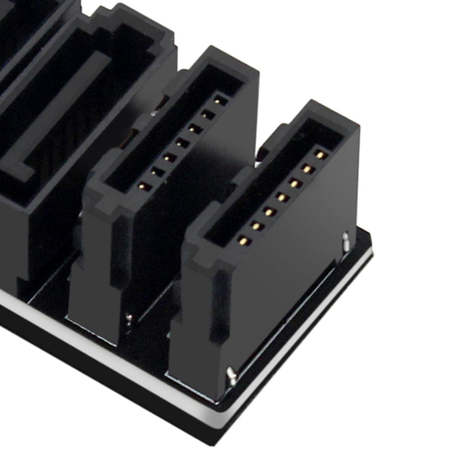 SATA Adapter Converter Angle 7Pin Male to Female for Motherboard Mainboard 180 degree