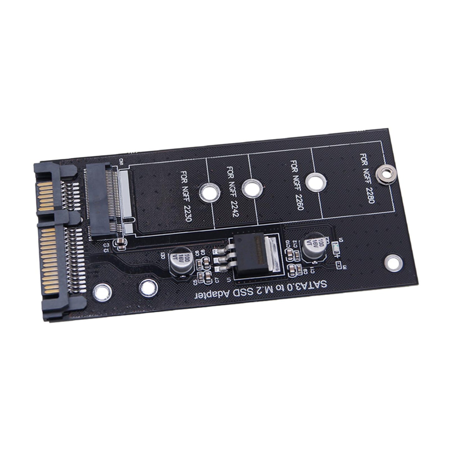 M.2 B Key SSD to SATA 3.0 Adapter 6Gbps SSD to SATA 22Pin for Laptop