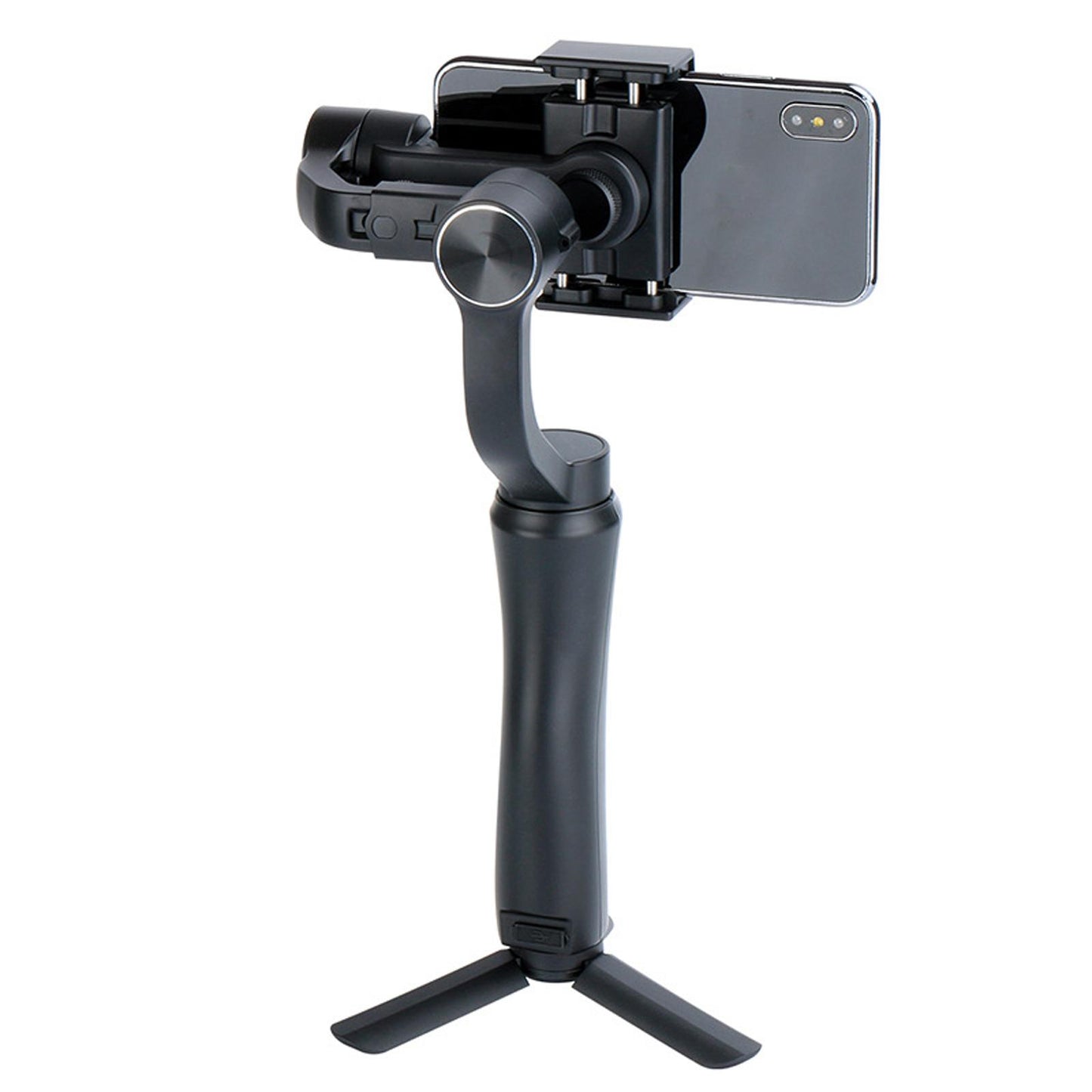Mini Tripod Gimbal Handle Grip Stabilizer for Live Broadcast Smartphones