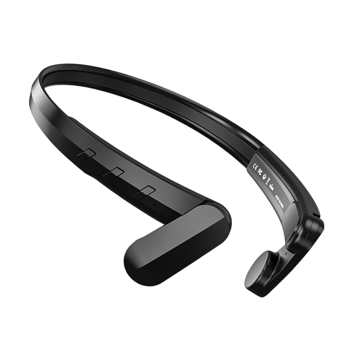 Wireless Headphone IPX5 Waterproof Calling for Running Driving Hiking Black