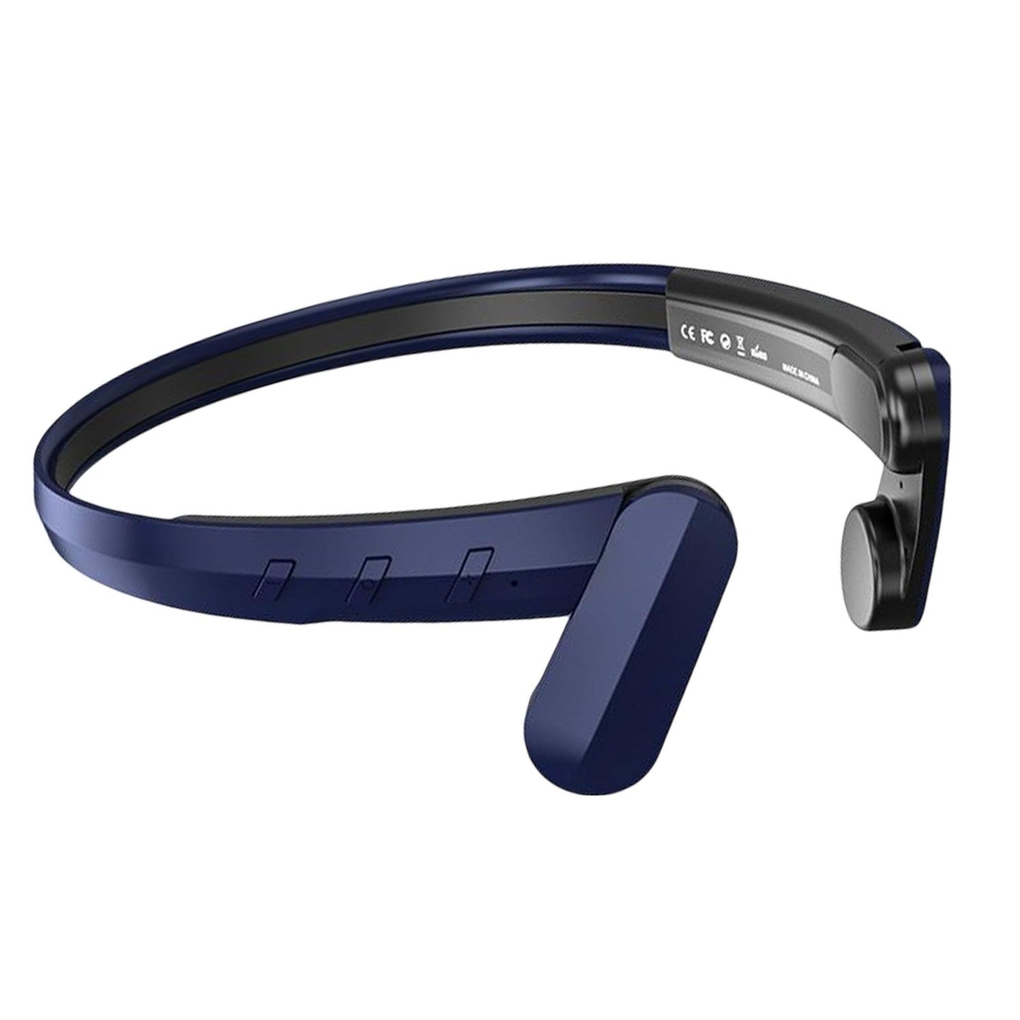 Wireless Headphone IPX5 Waterproof Calling for Running Driving Hiking Blue