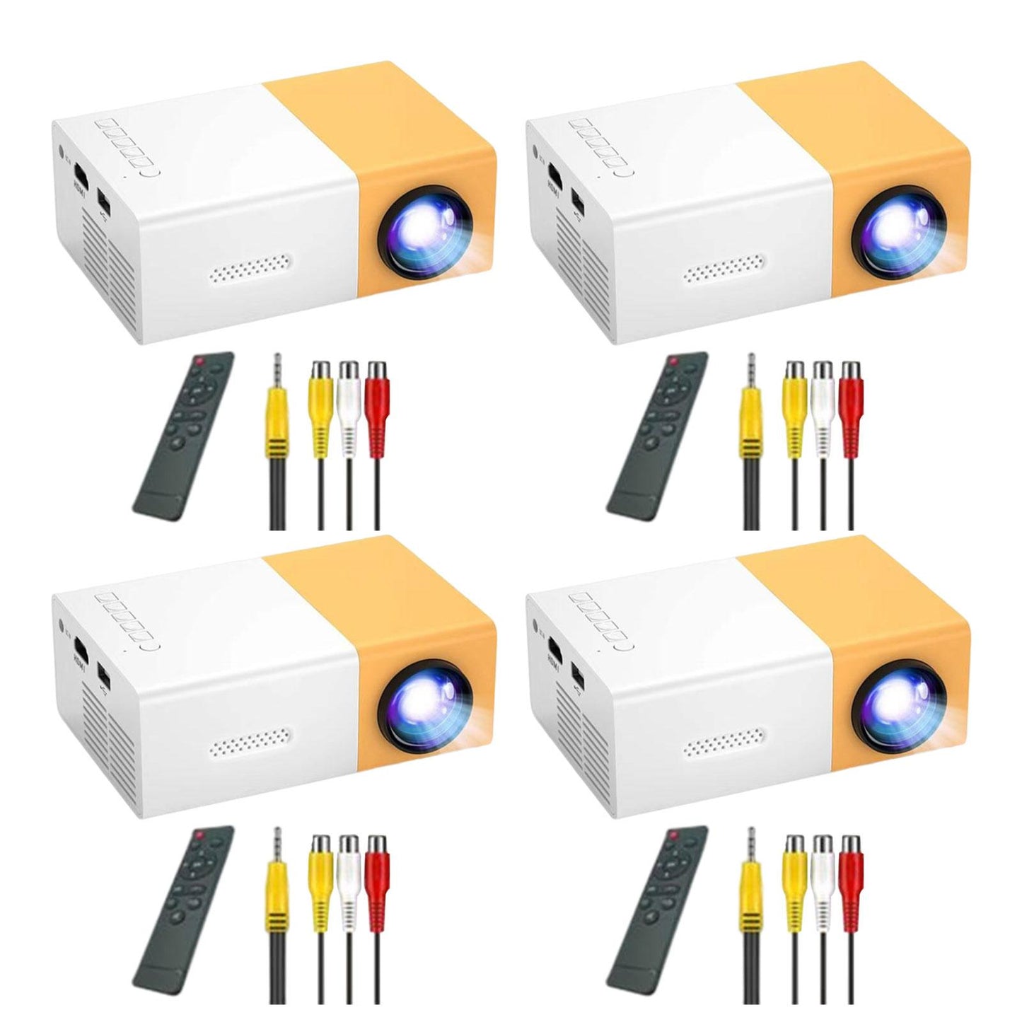 Mini Portable Projector Multimedia Projector for Phone Outdoor Home Theater