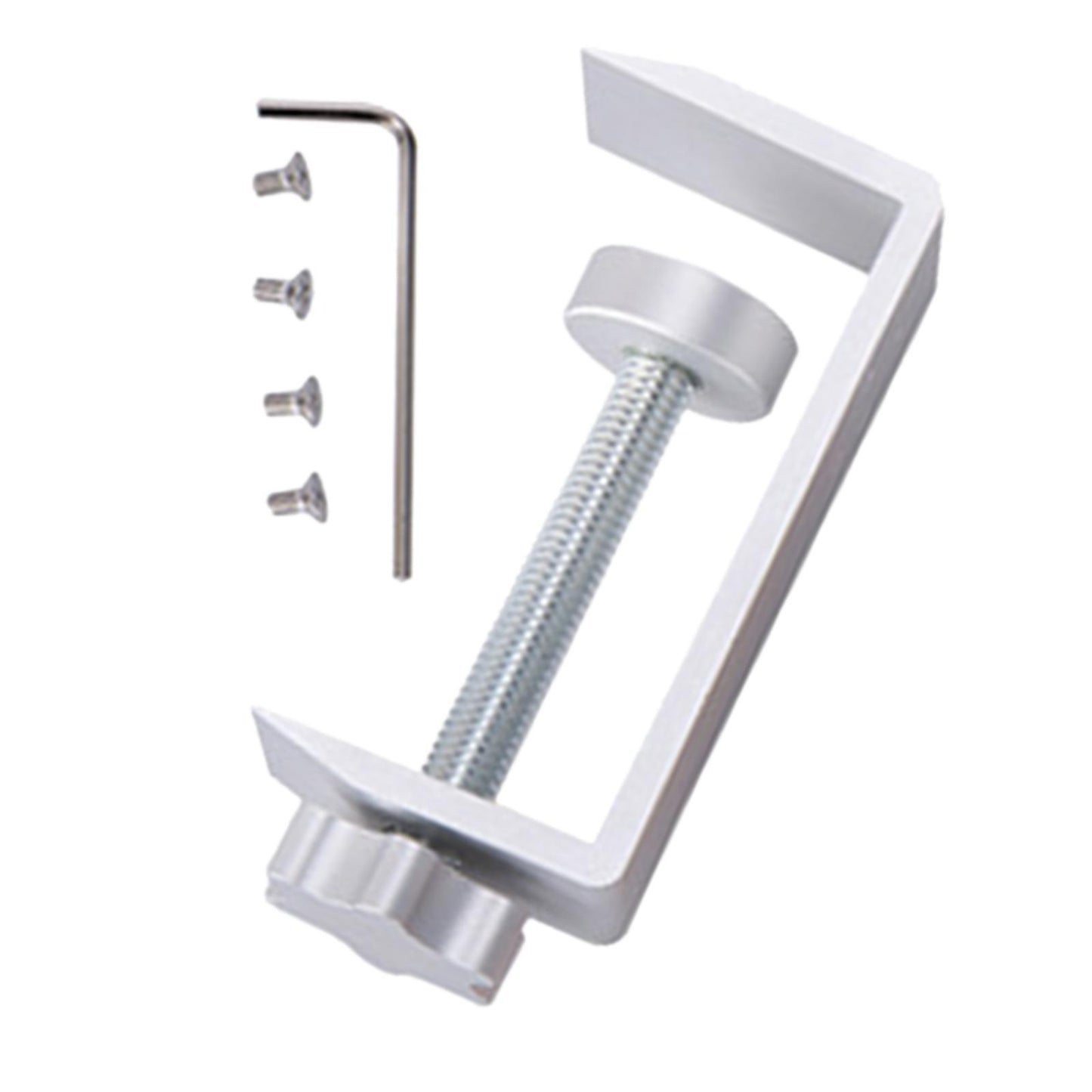 Wooden Headphone Bracket Easy to Install Clamp for Headset Table Beech Argent